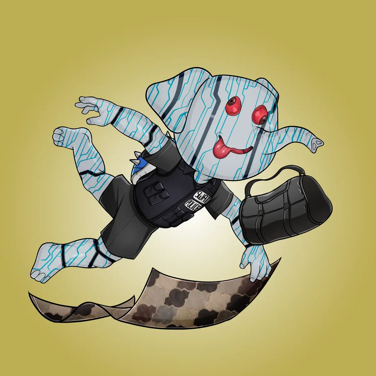 Rug Friends  #4071 NFT on Algorand