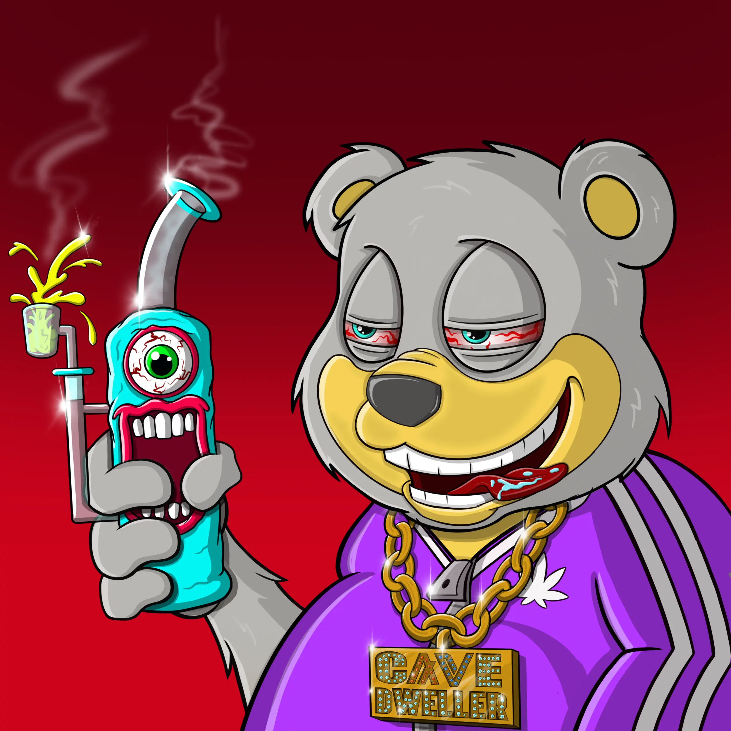 Burnin Bears #2947 NFT on Algorand