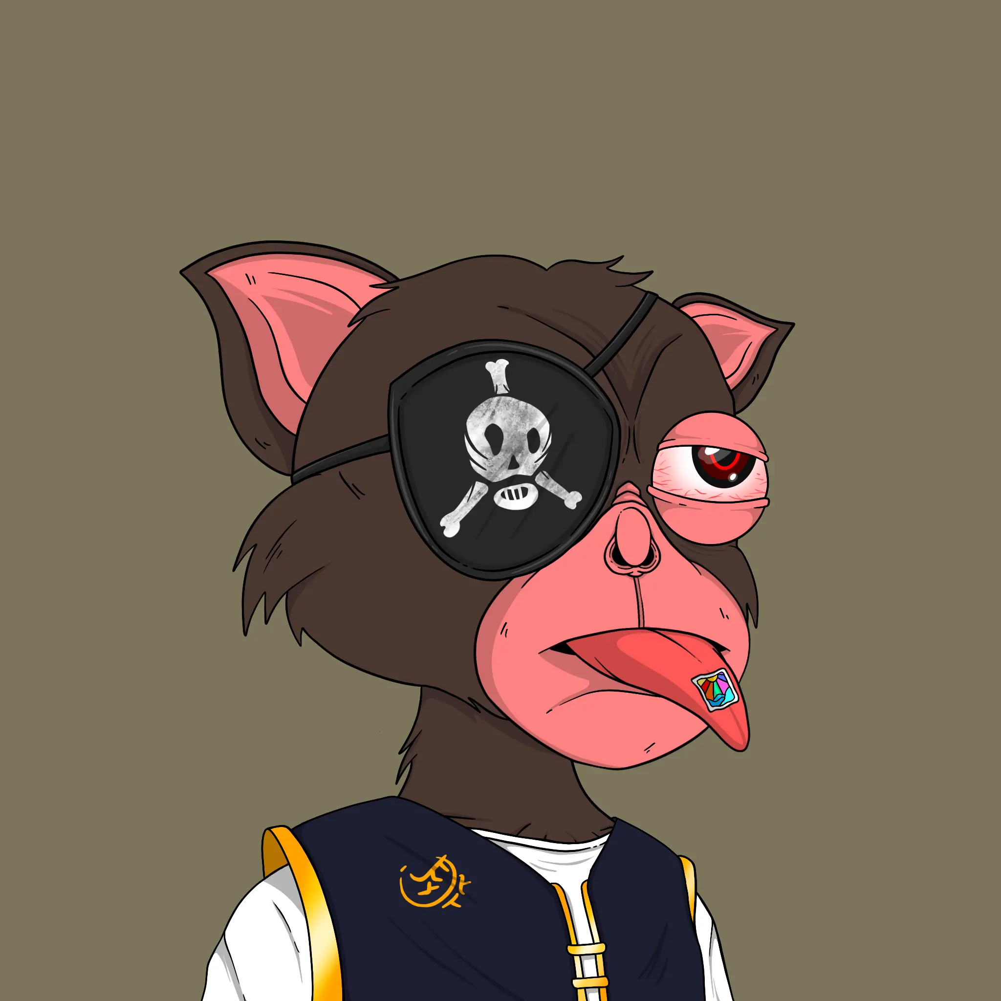 Trendy Tarsier #1345 NFT on Algorand