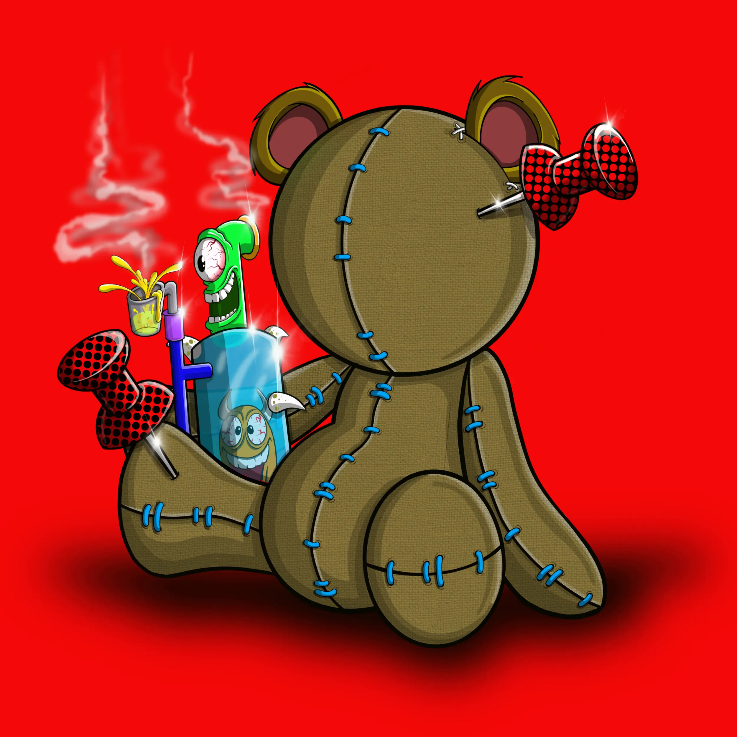 Trippy Stitch #607 NFT on Algorand