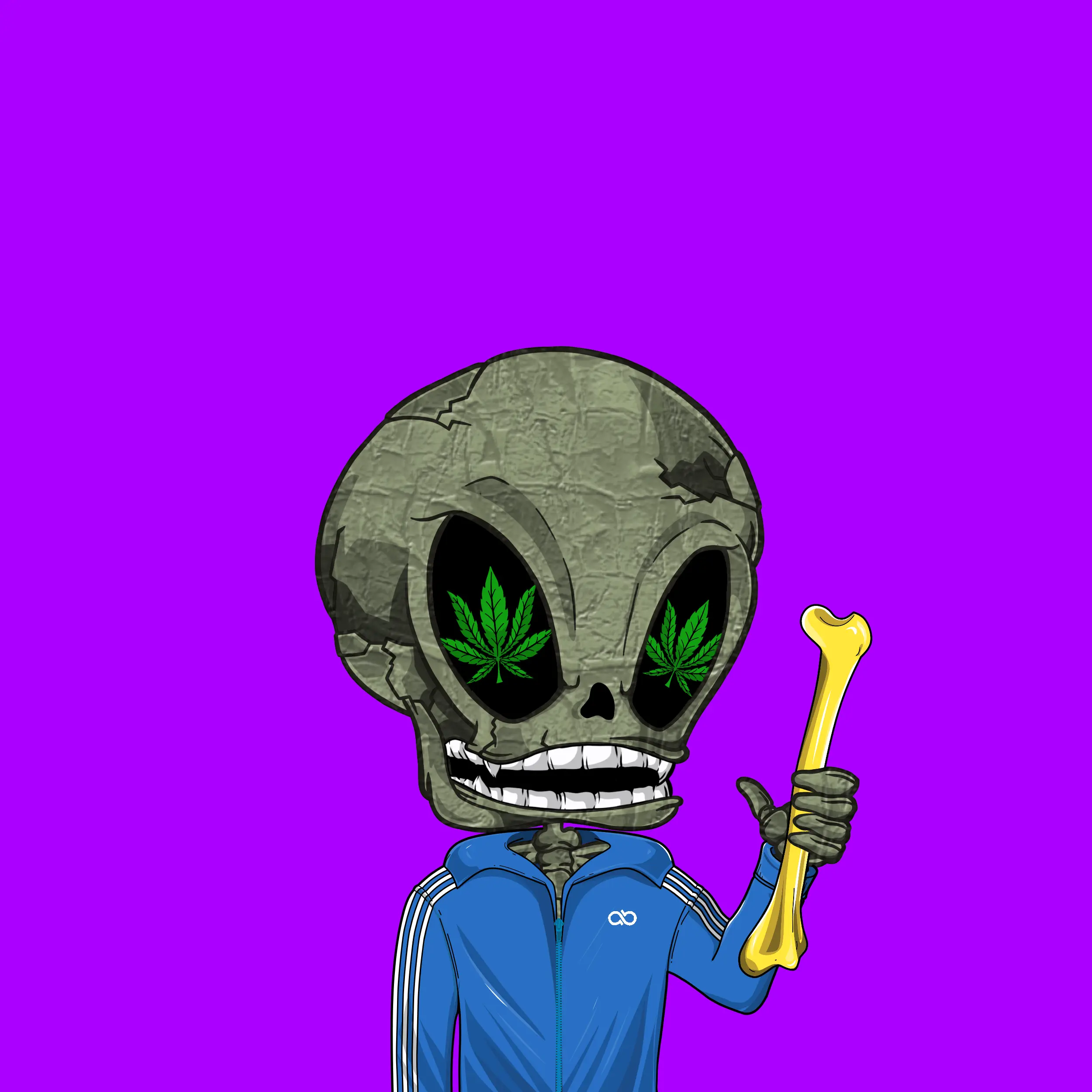 BoneBuddies #1676 NFT on Algorand