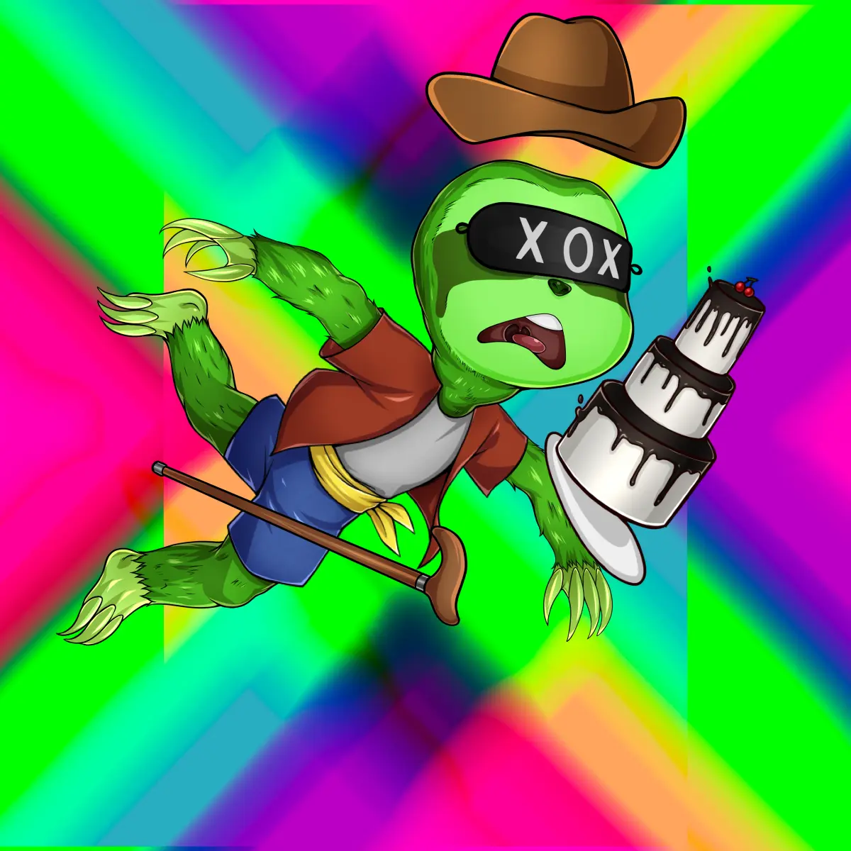 Rug Friends  #1386 NFT on Algorand