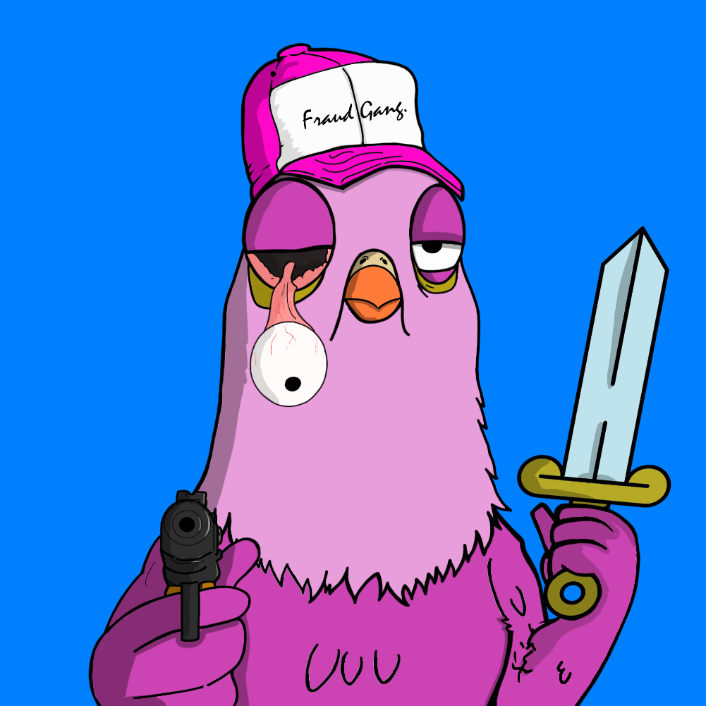 Ghetto Pigeons #0523 NFT on Algorand