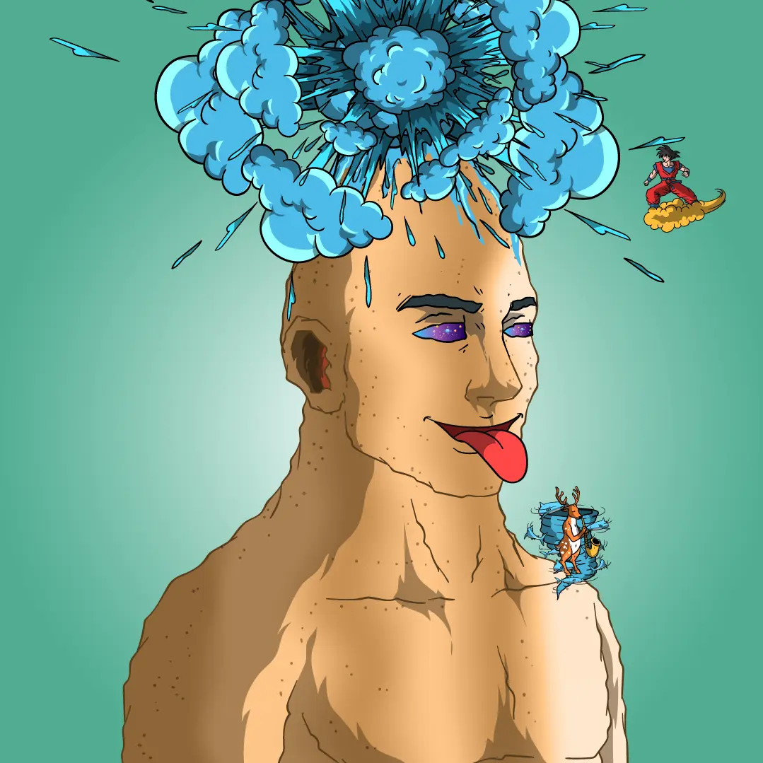 Volcano Boyz #1405 NFT on Algorand