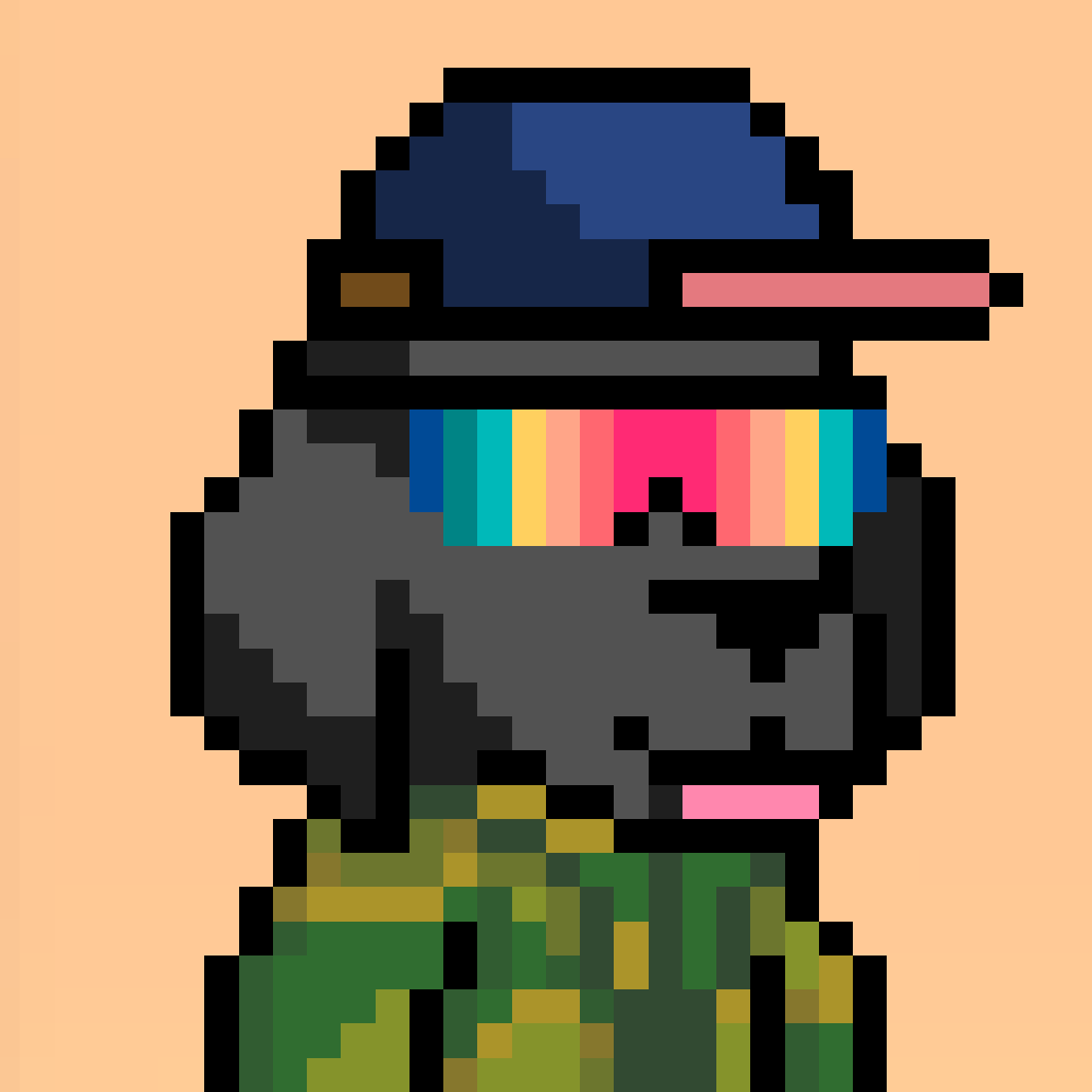 Pixel Pups #634 NFT on Algorand