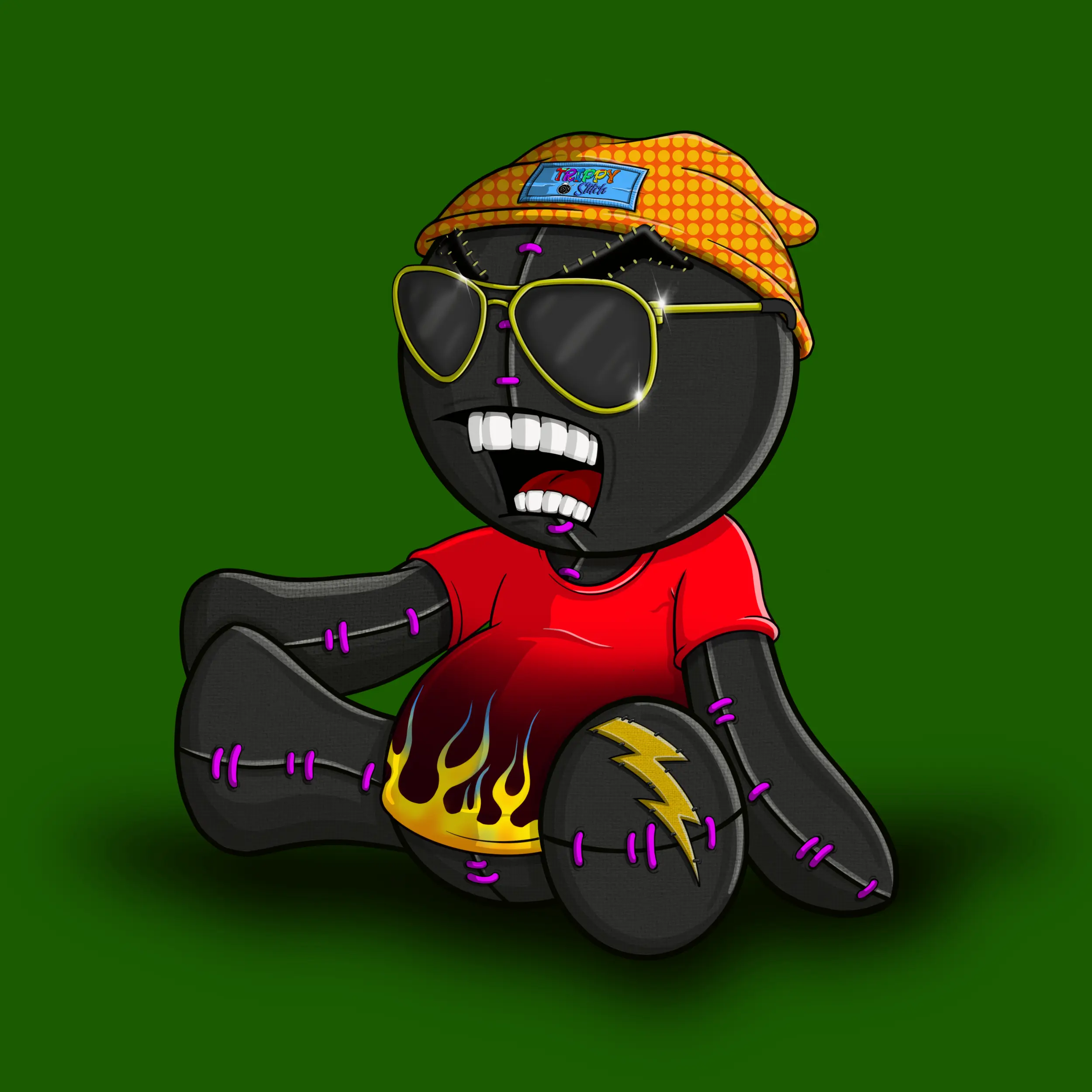 Trippy Stitch #285 NFT on Algorand