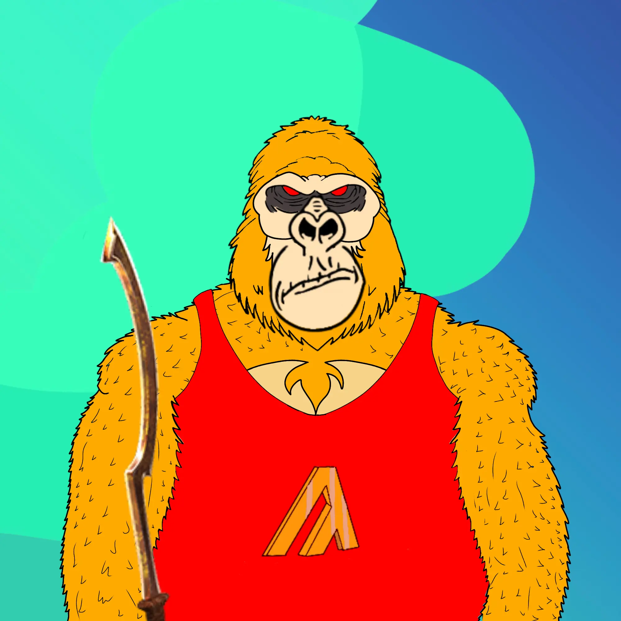 AL GORILLA #108 NFT on Algorand