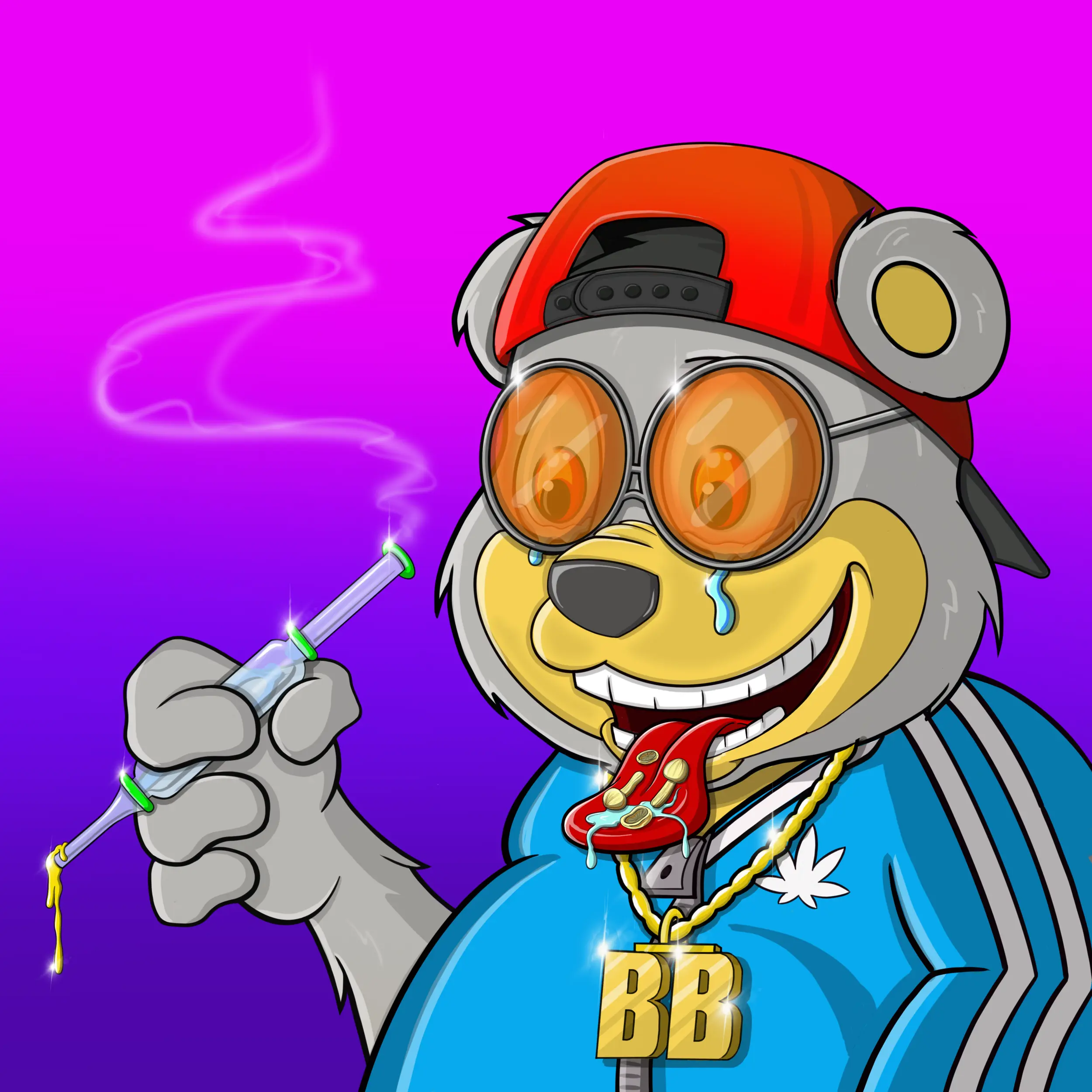 Burnin Bears #1175 NFT on Algorand