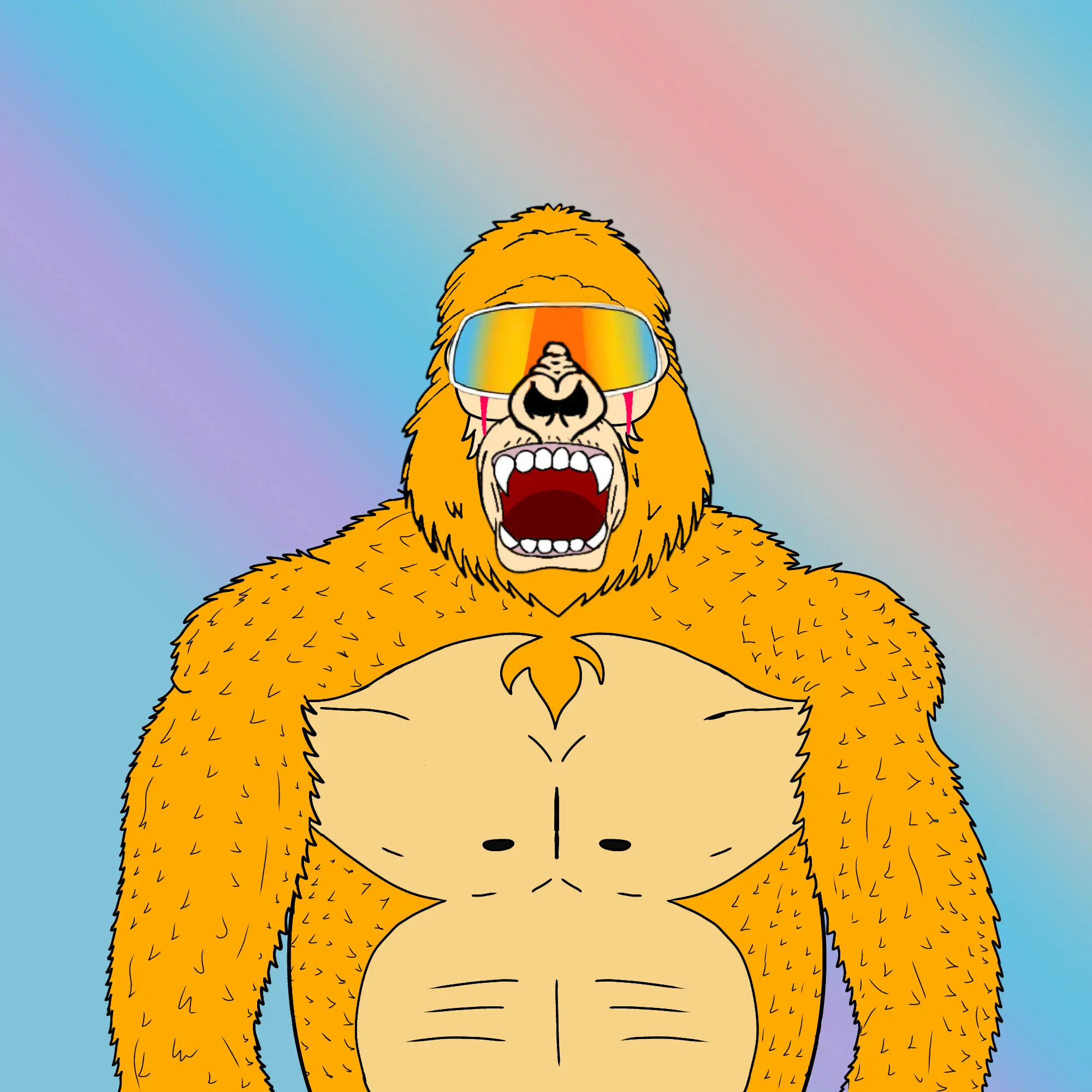 AL GORILLA #28 NFT on Algorand