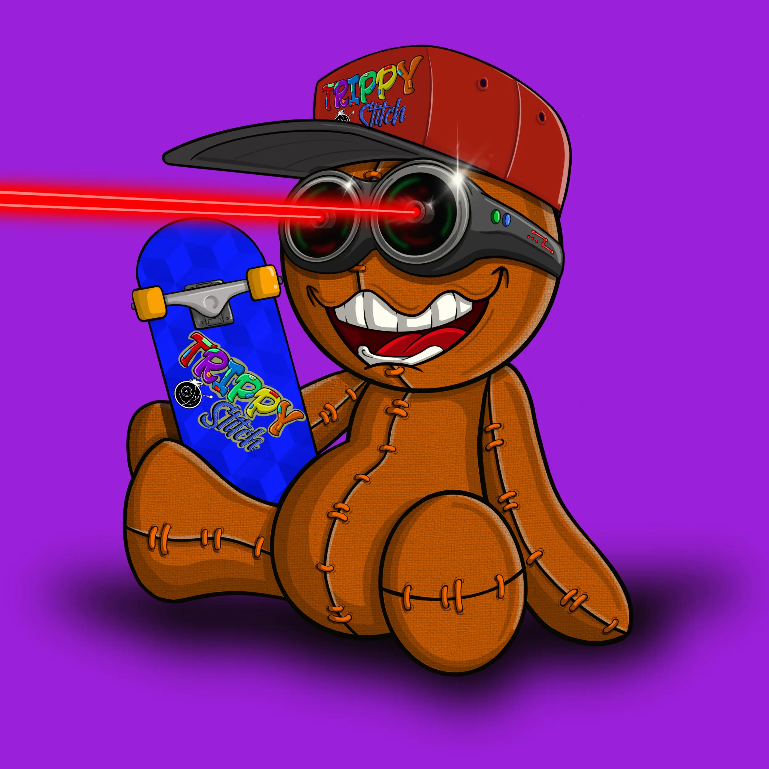 Trippy Stitch #390 NFT on Algorand