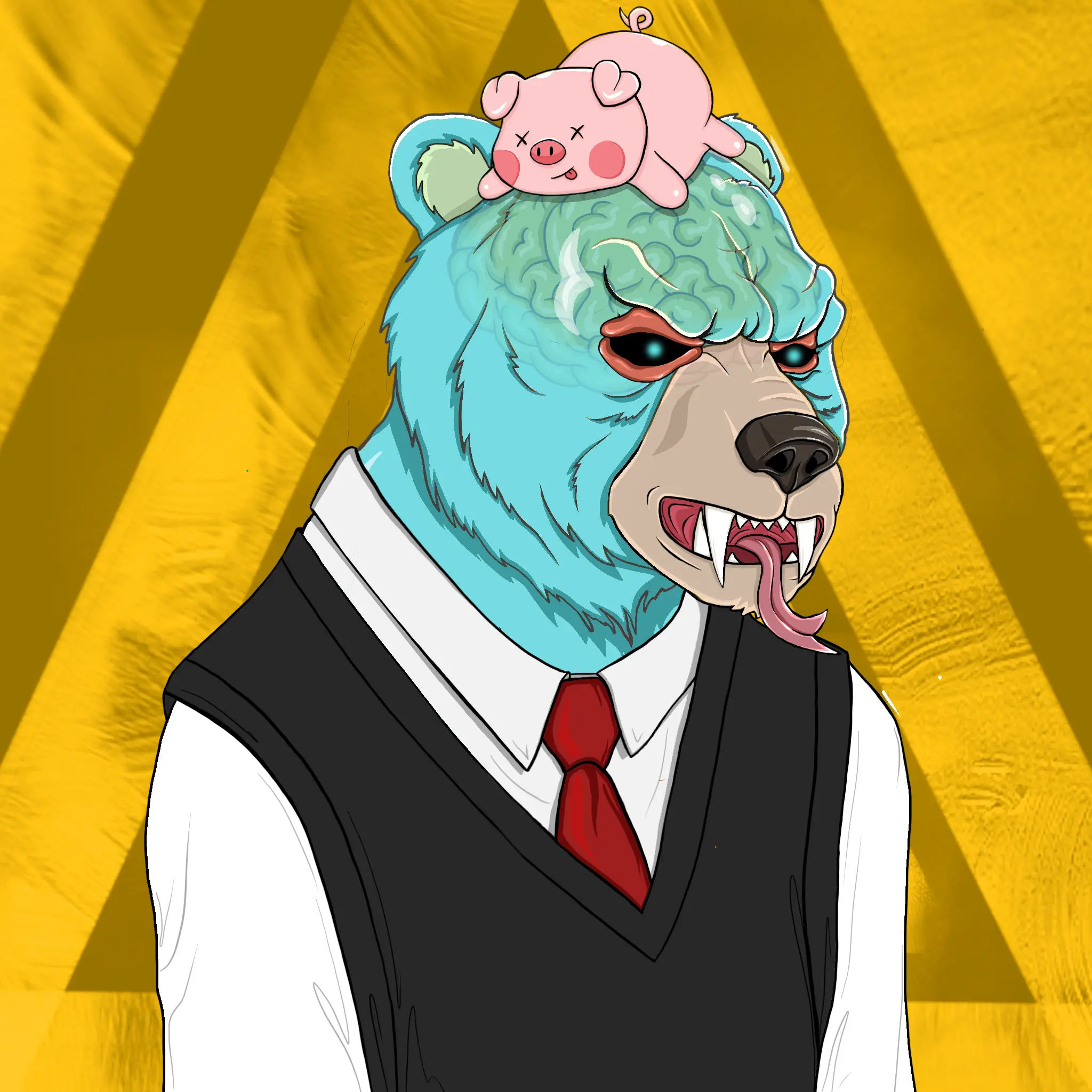 Mad Bears #1555 NFT on Algorand