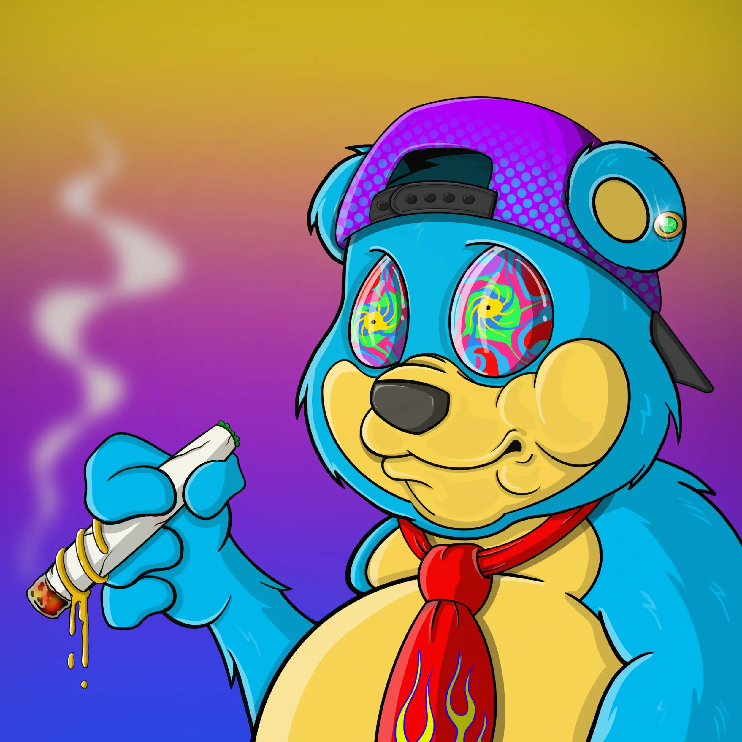 Burnin Bears #1034 NFT on Algorand