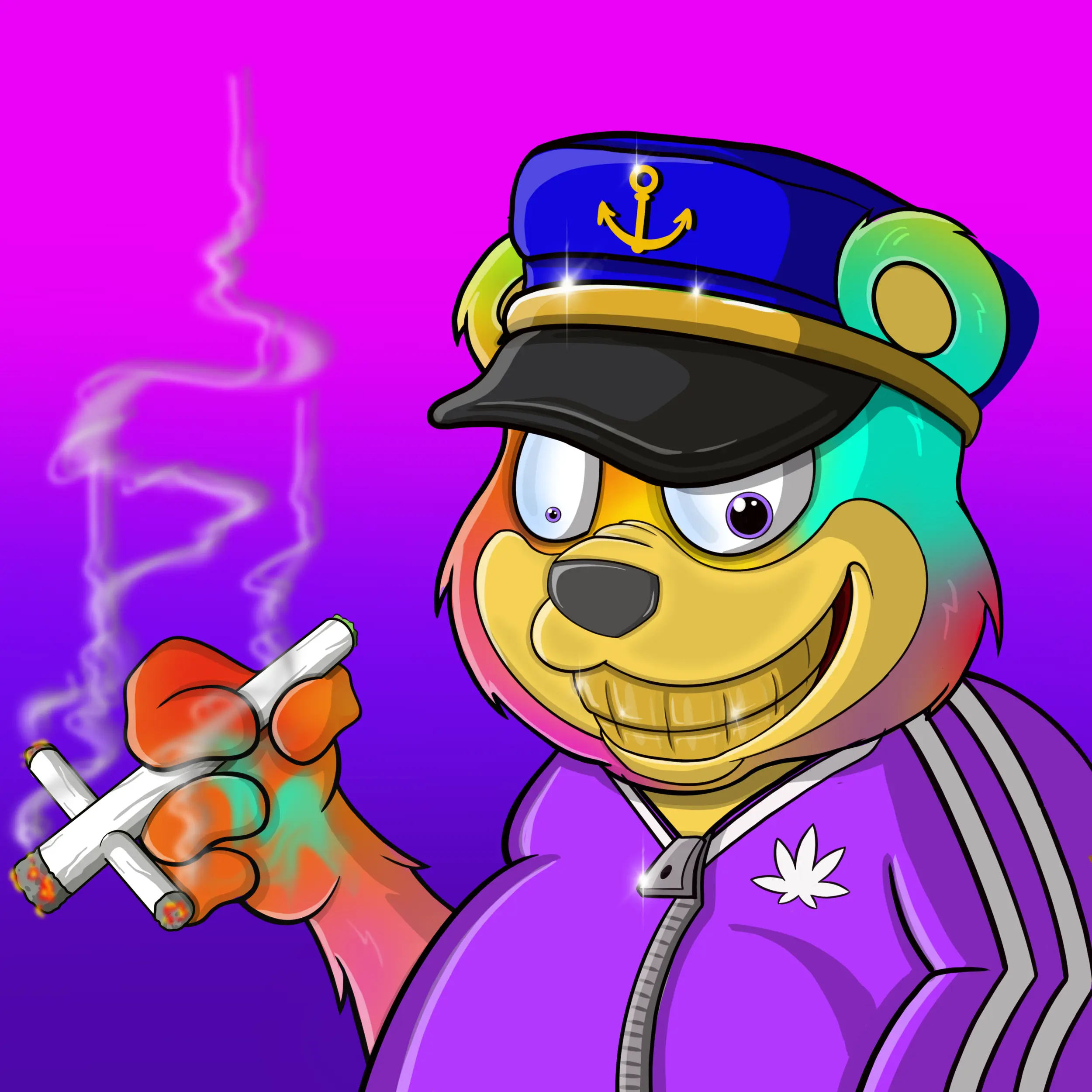 Burnin Bears #565 NFT on Algorand