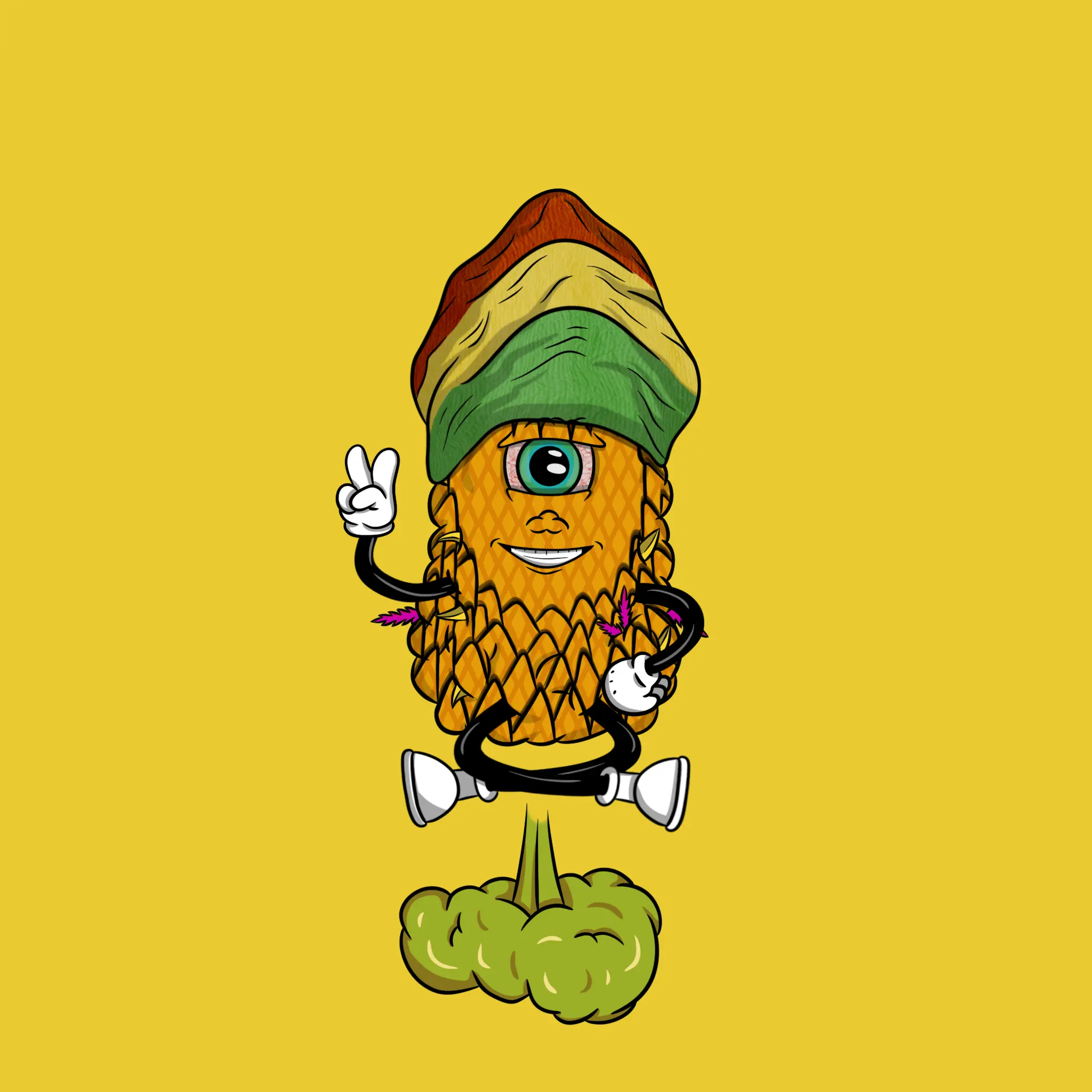 Blazing Budz #395 NFT on Algorand