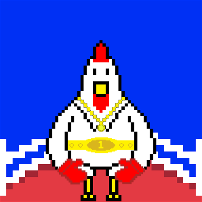 Pixel Chicken #19