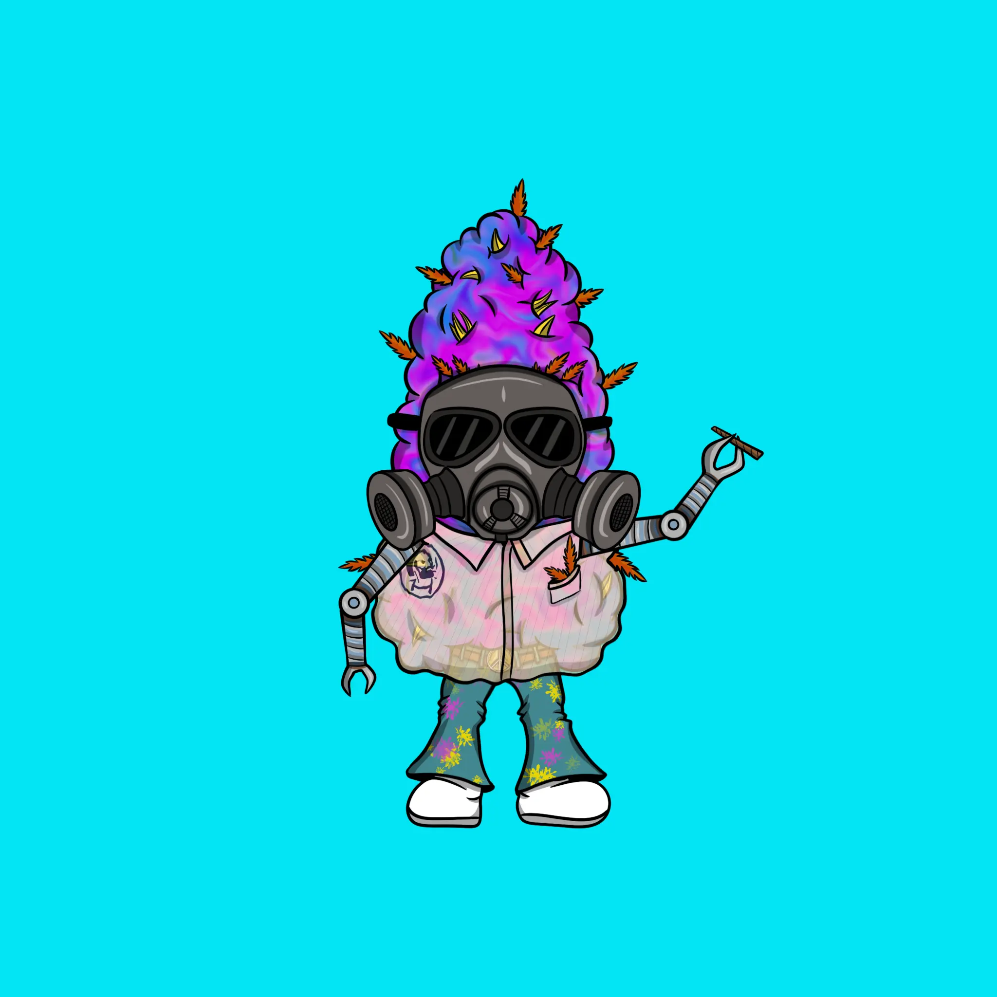 Blazing Budz #331 NFT on Algorand