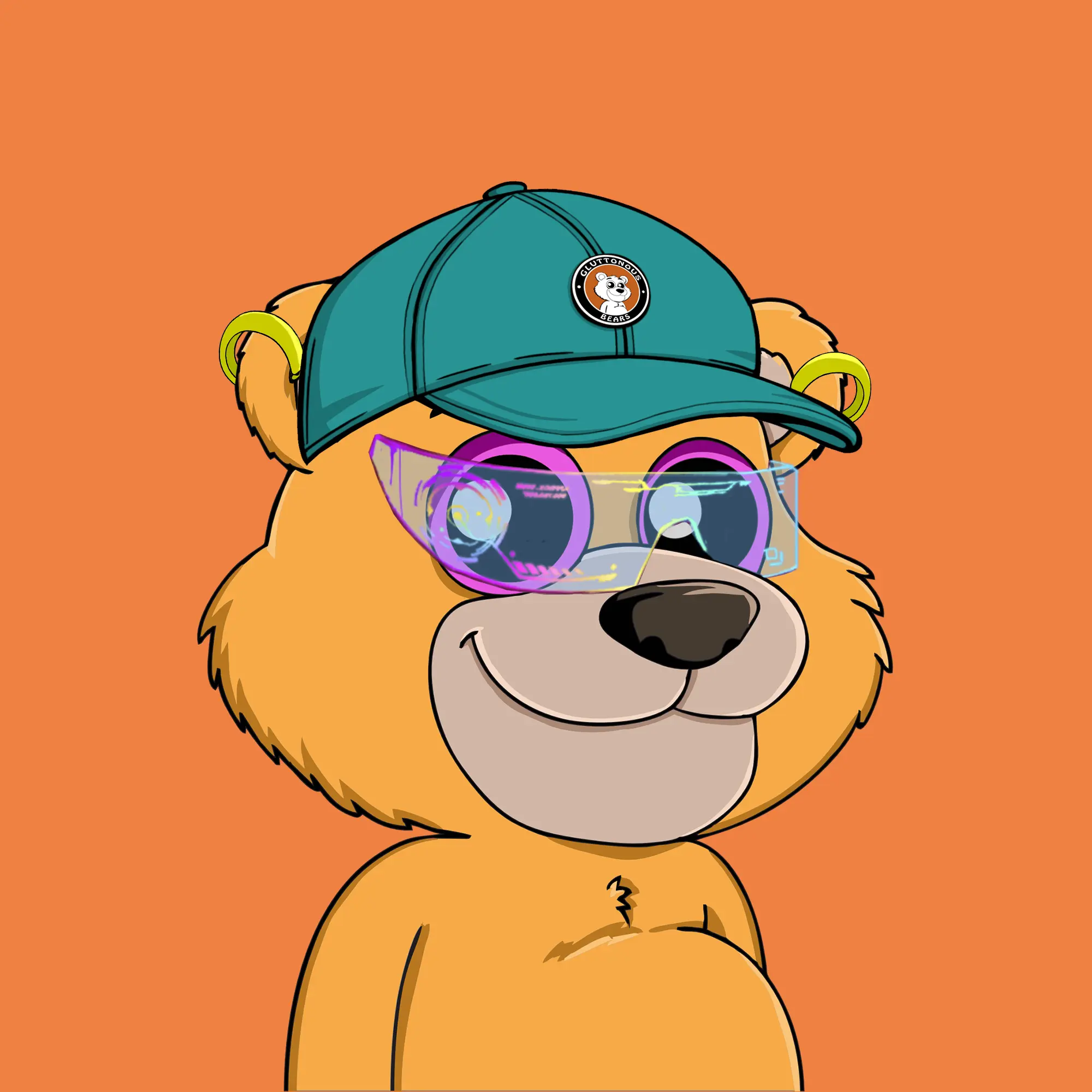 Gluttonous Bears #559 NFT on Algorand