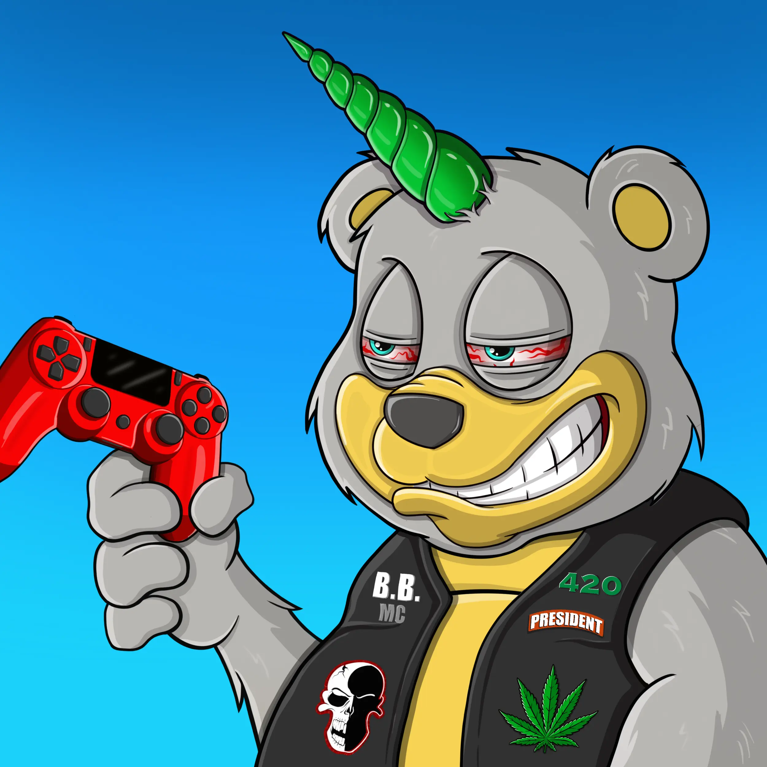 Burnin Bears #686 NFT on Algorand