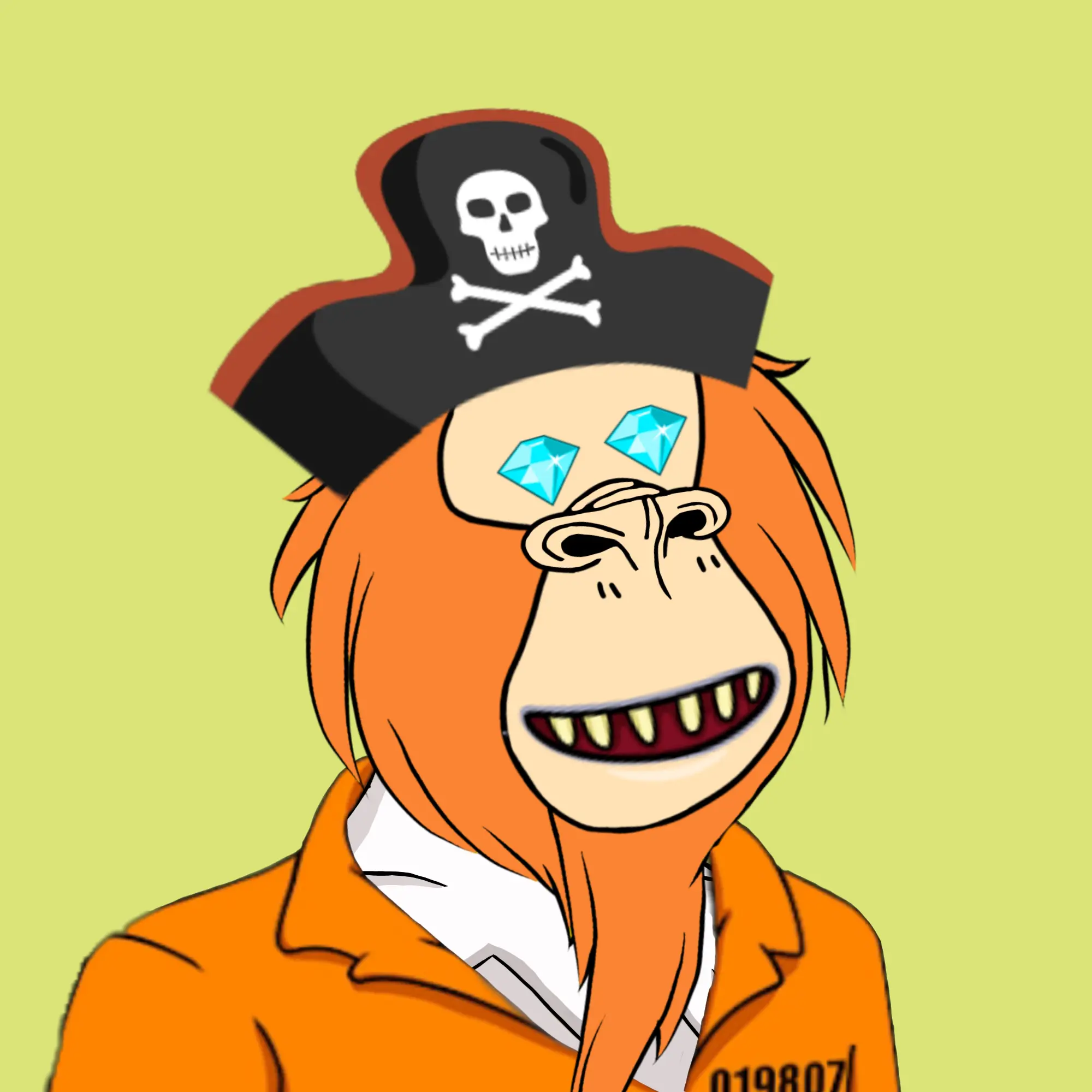 APESTYLE #860 NFT on Algorand