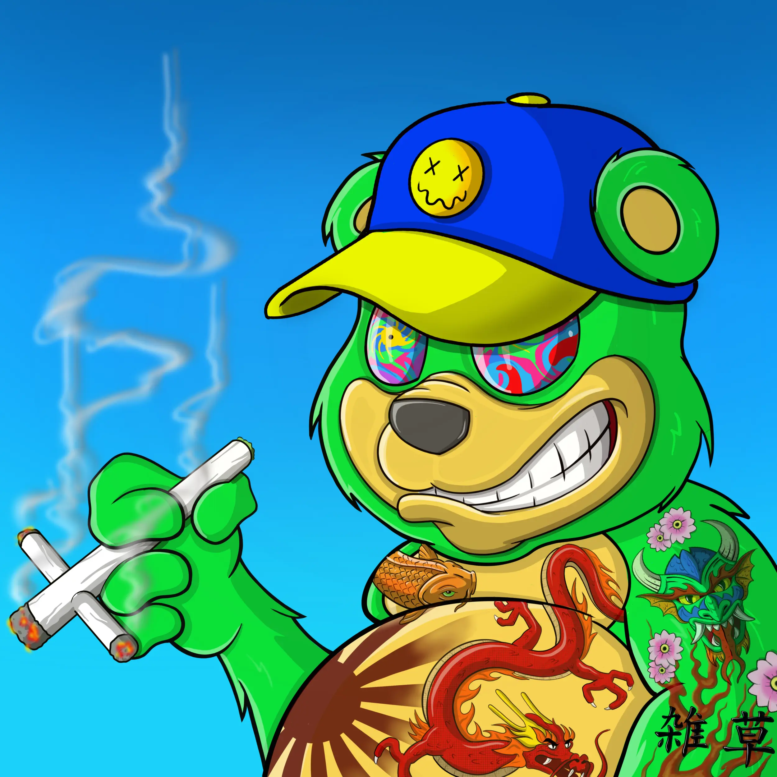 Burnin Bears #772 NFT on Algorand