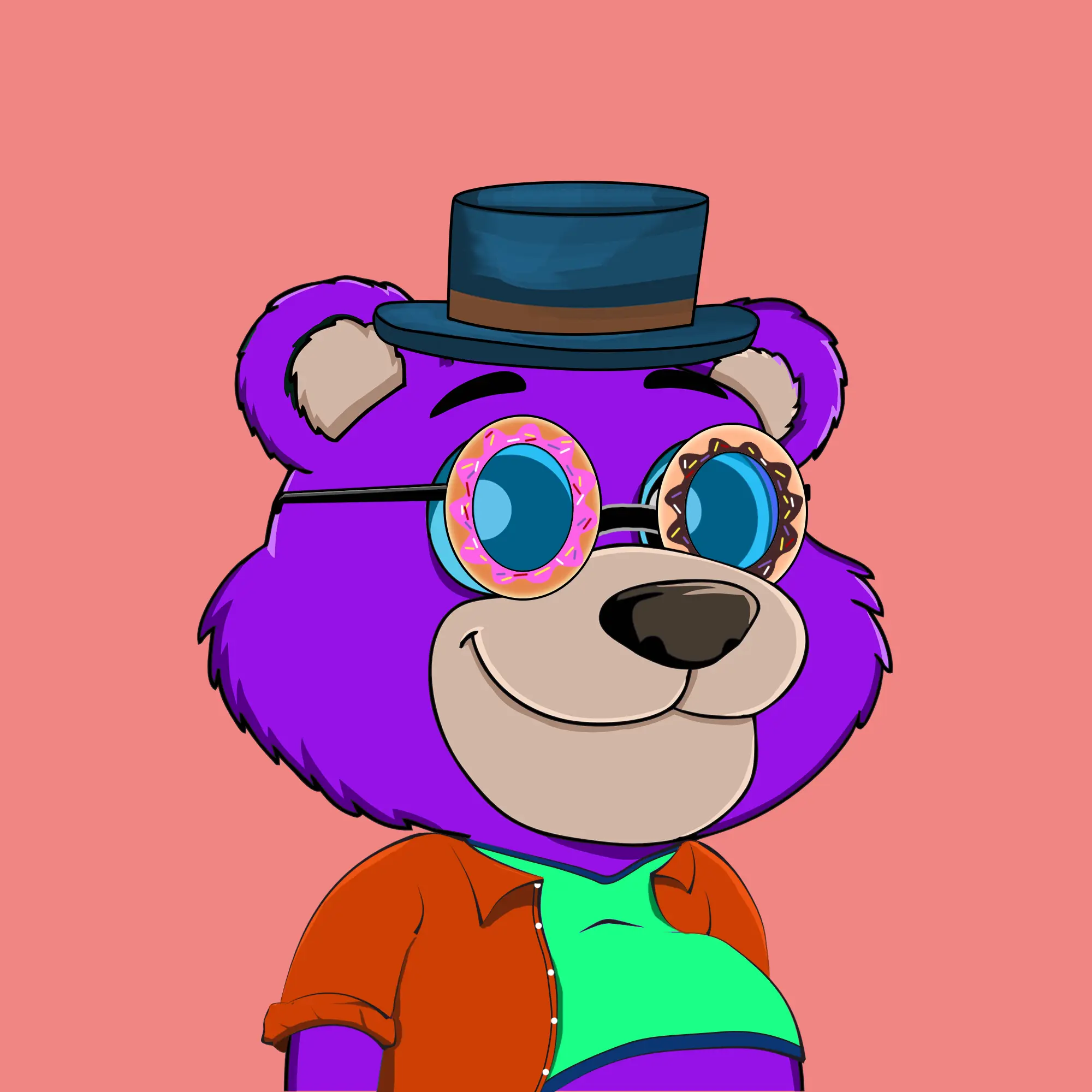 Gluttonous Bears #426 NFT on Algorand