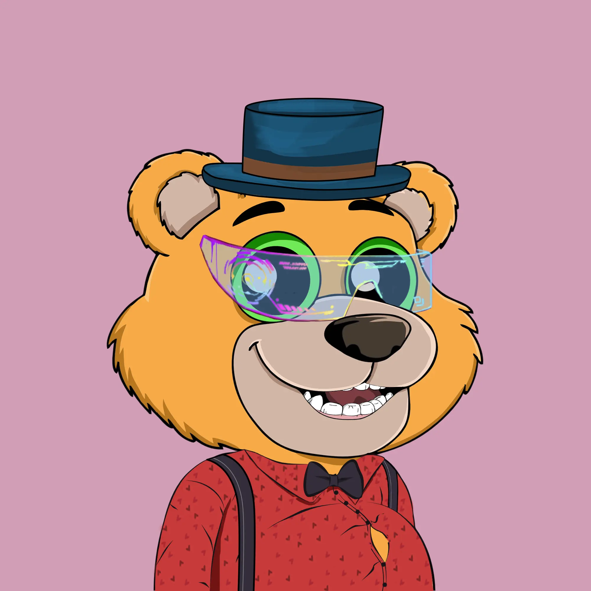 Gluttonous Bears #595 NFT on Algorand