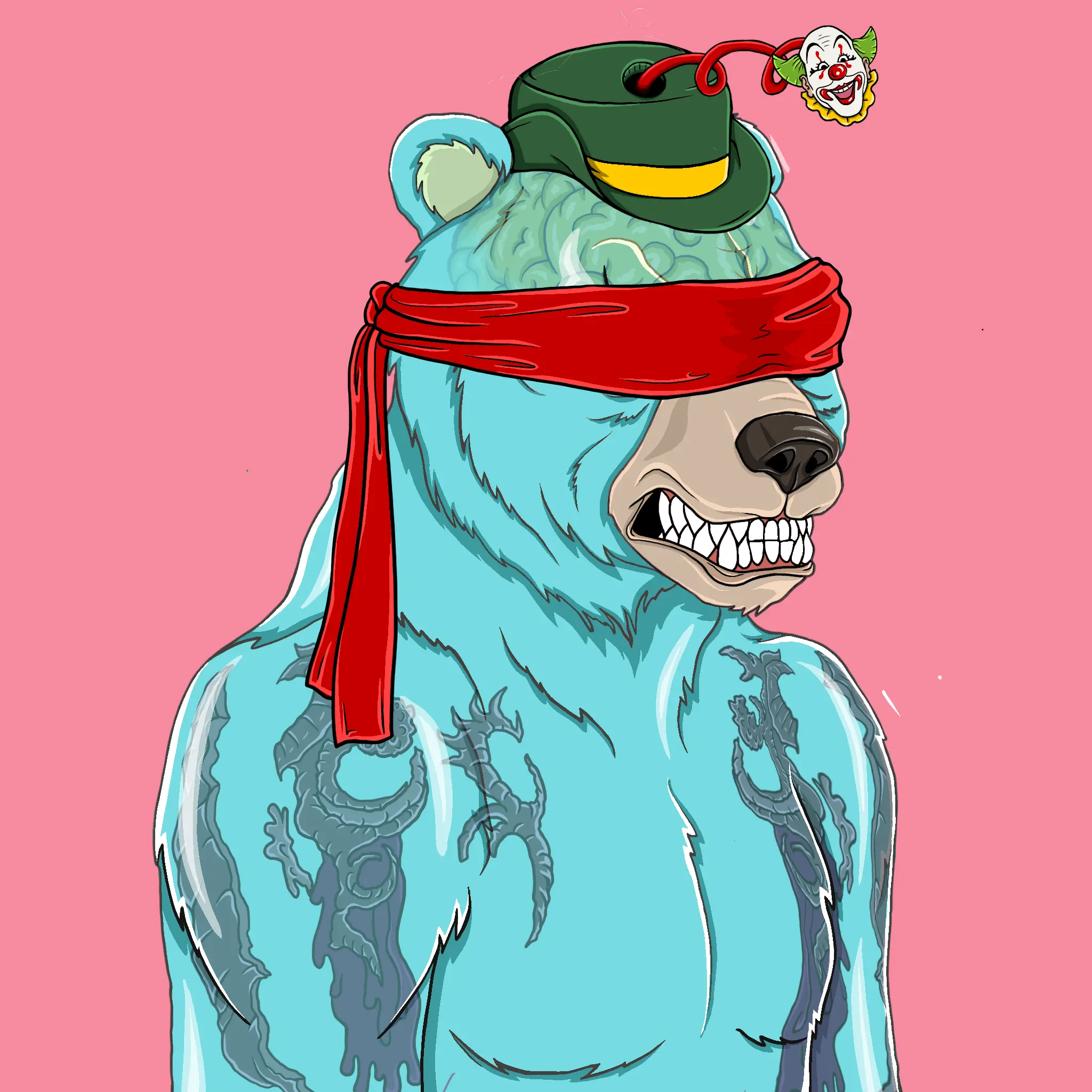 Mad Bears #1359 NFT on Algorand