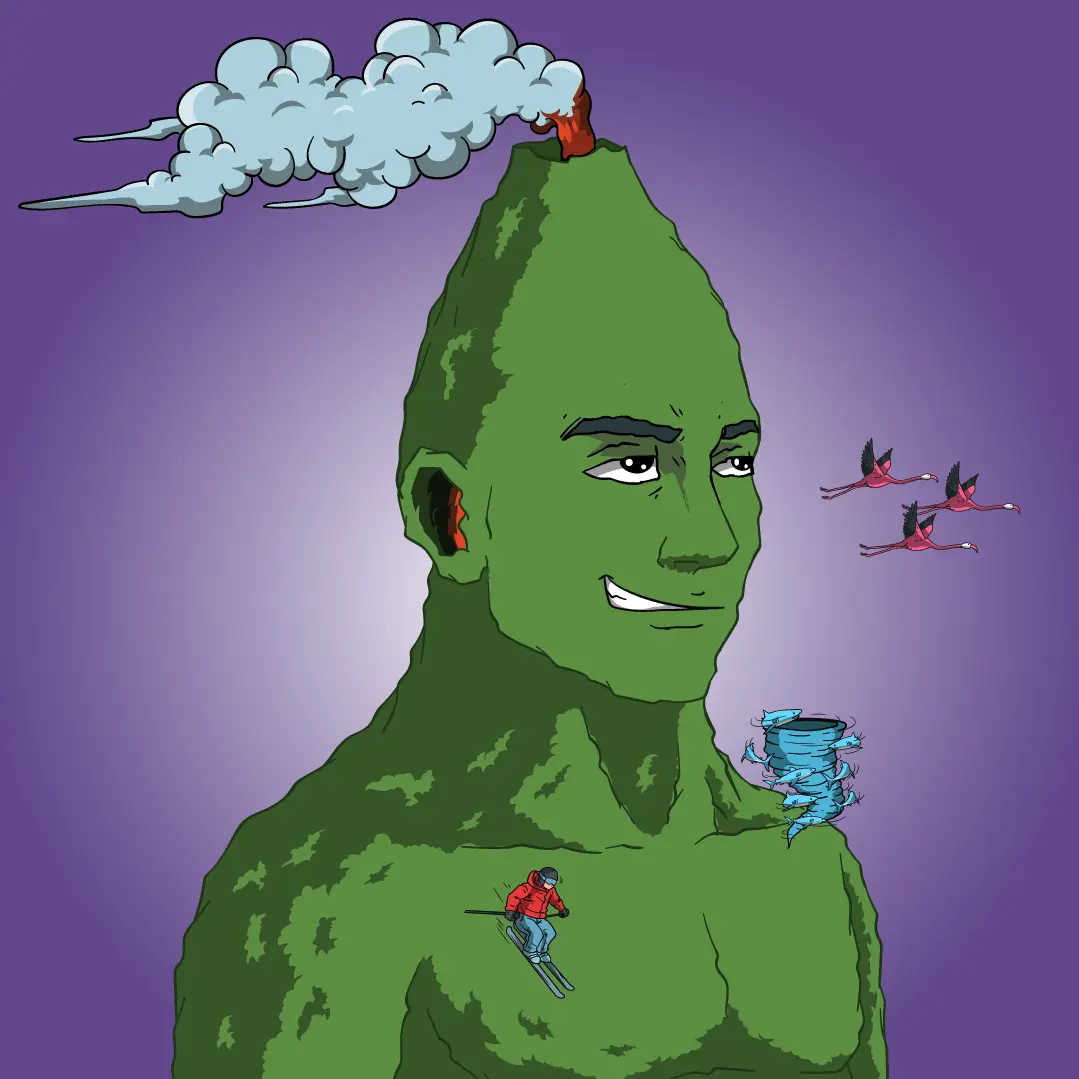 Volcano Boyz #1416 NFT on Algorand