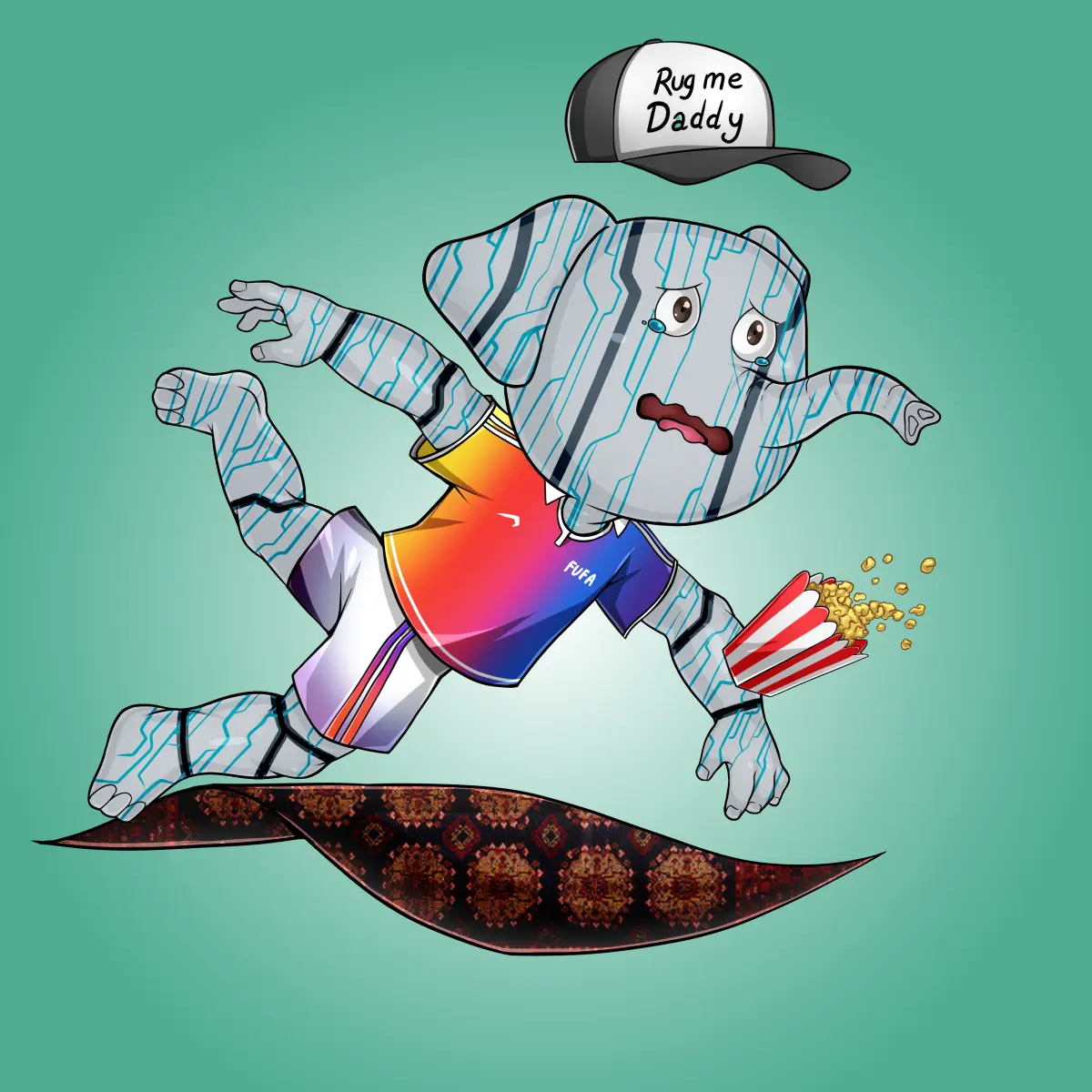 Rug Friends  #3598 NFT on Algorand