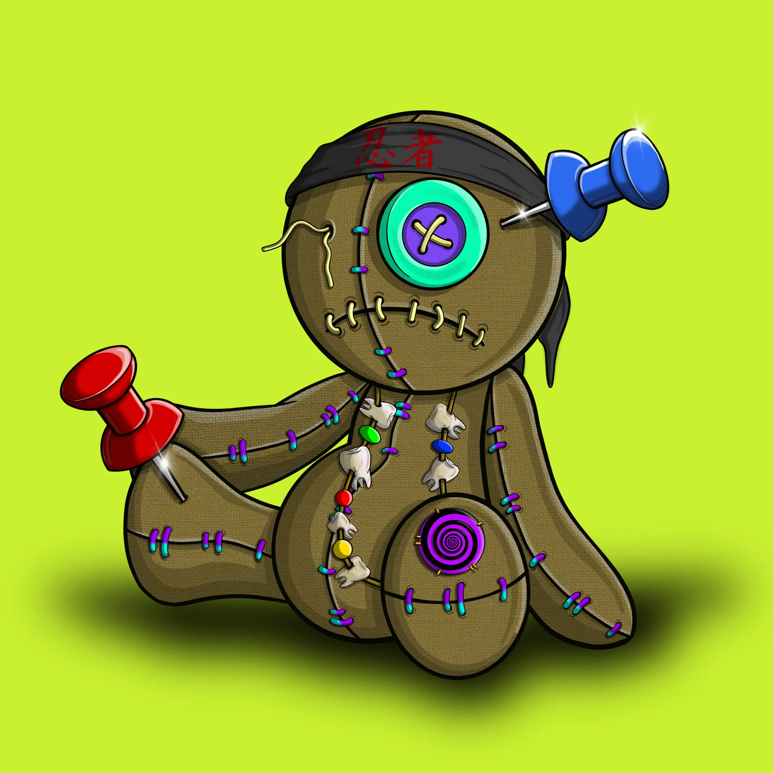 Trippy Stitch #1007 NFT on Algorand