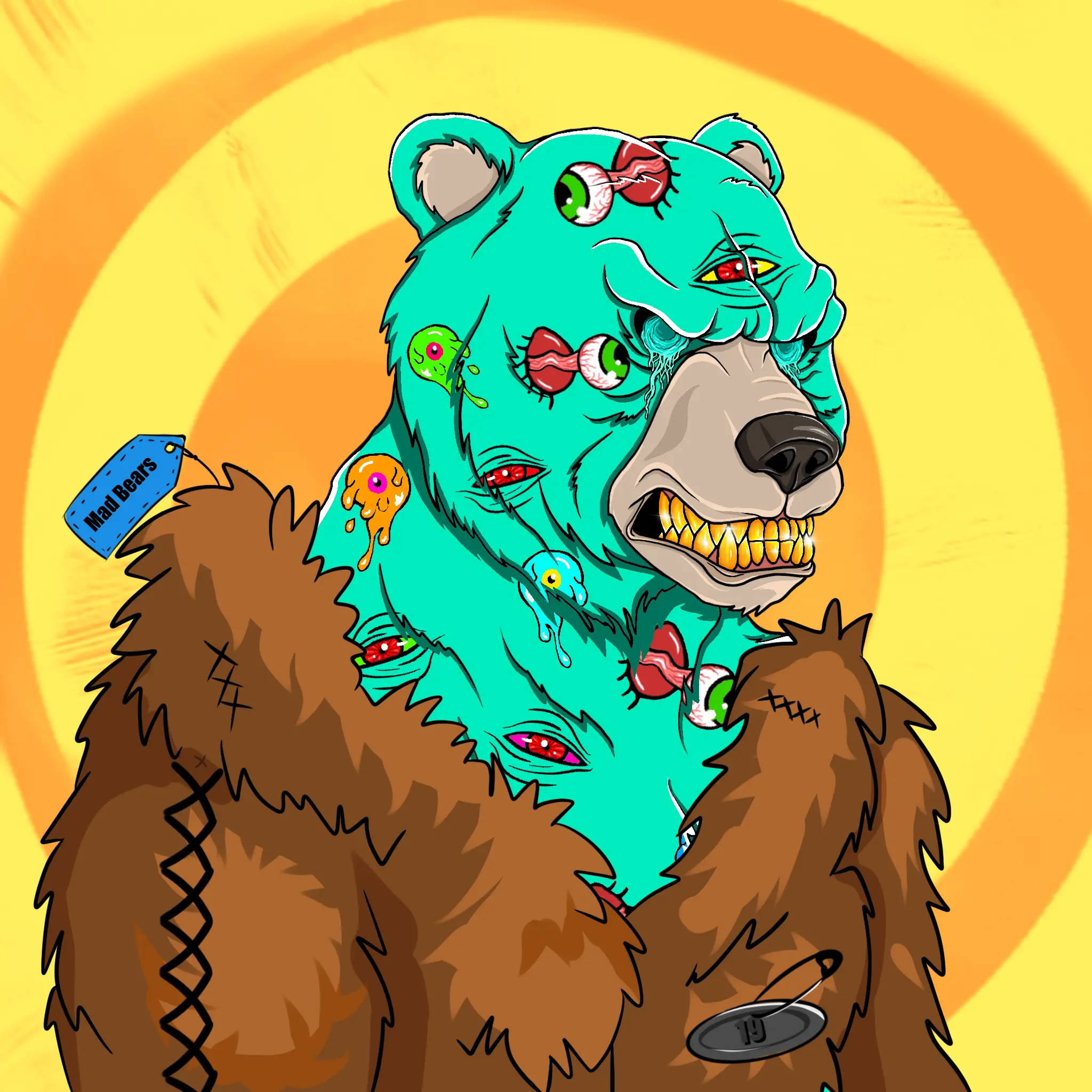 Mad Bears #2282 NFT on Algorand