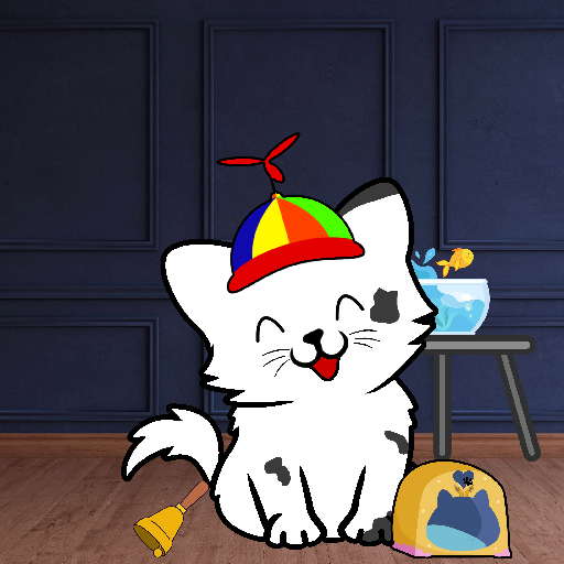 Happy Hoomens Cat#0165 NFT on Algorand