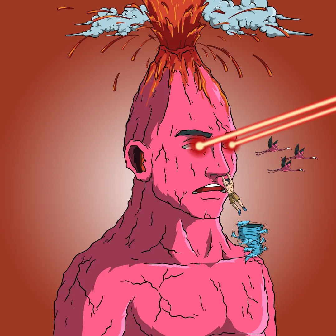 Volcano Boyz #1460 NFT on Algorand