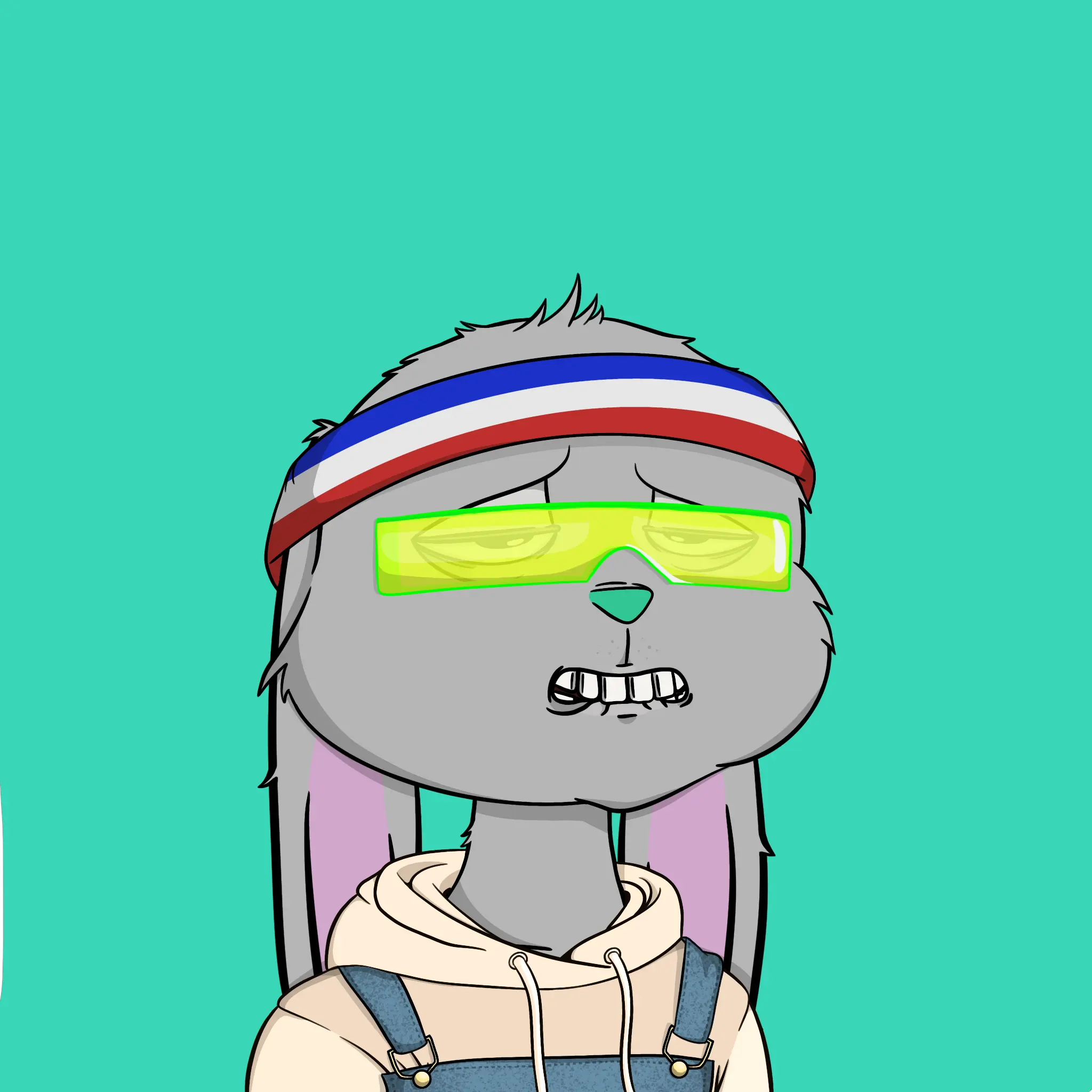 Bad Bunny Society #2544 NFT on Algorand