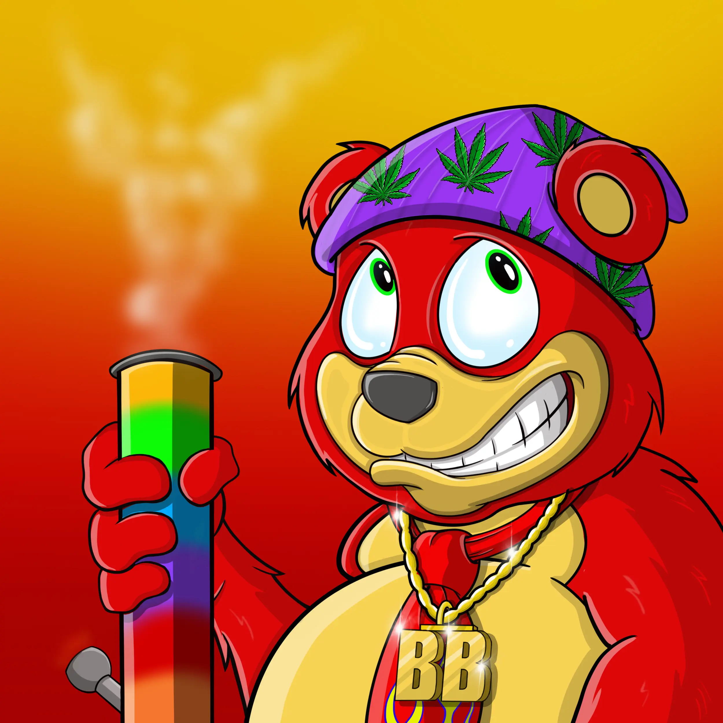 Burnin Bears #427 NFT on Algorand