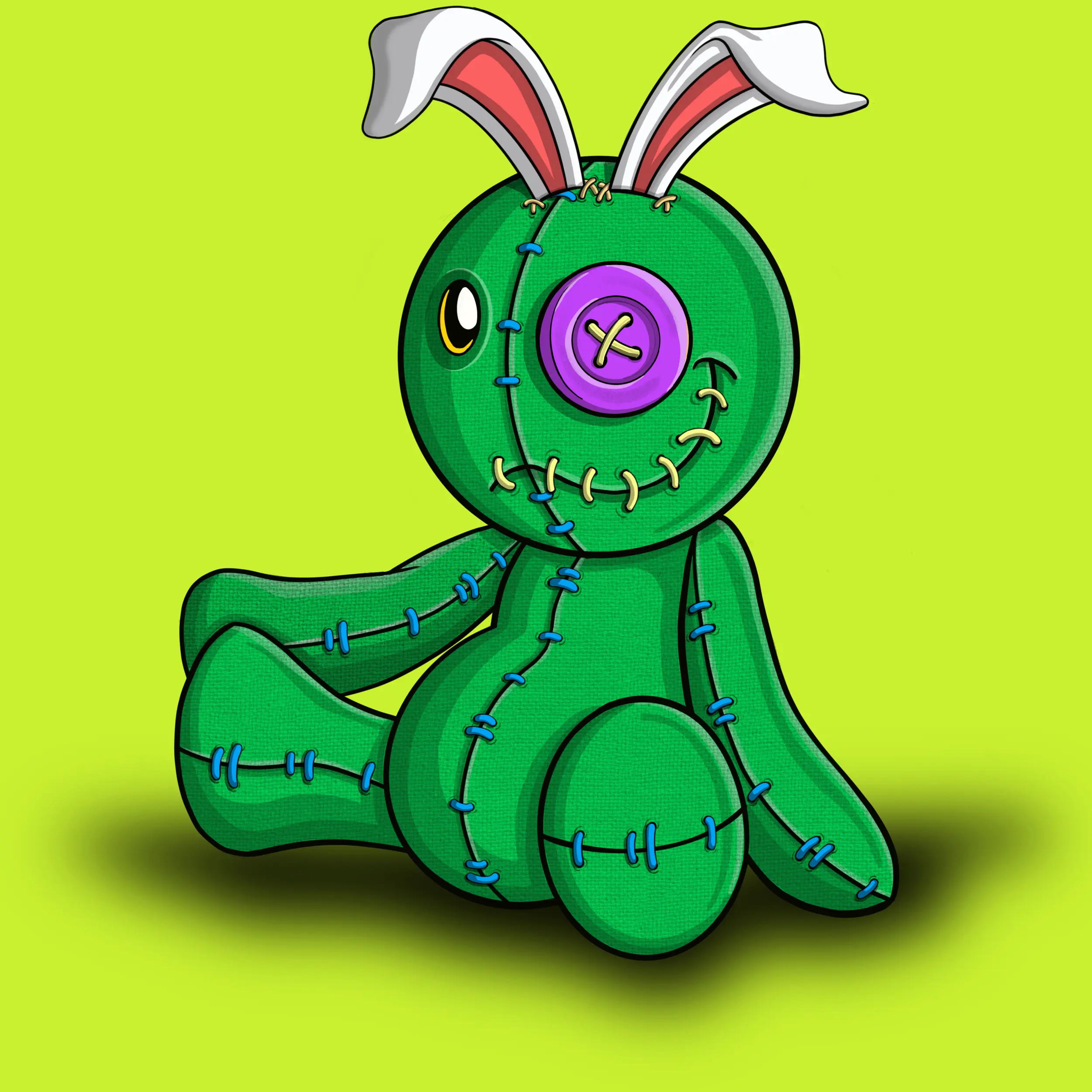 Trippy Stitch #1050 NFT on Algorand