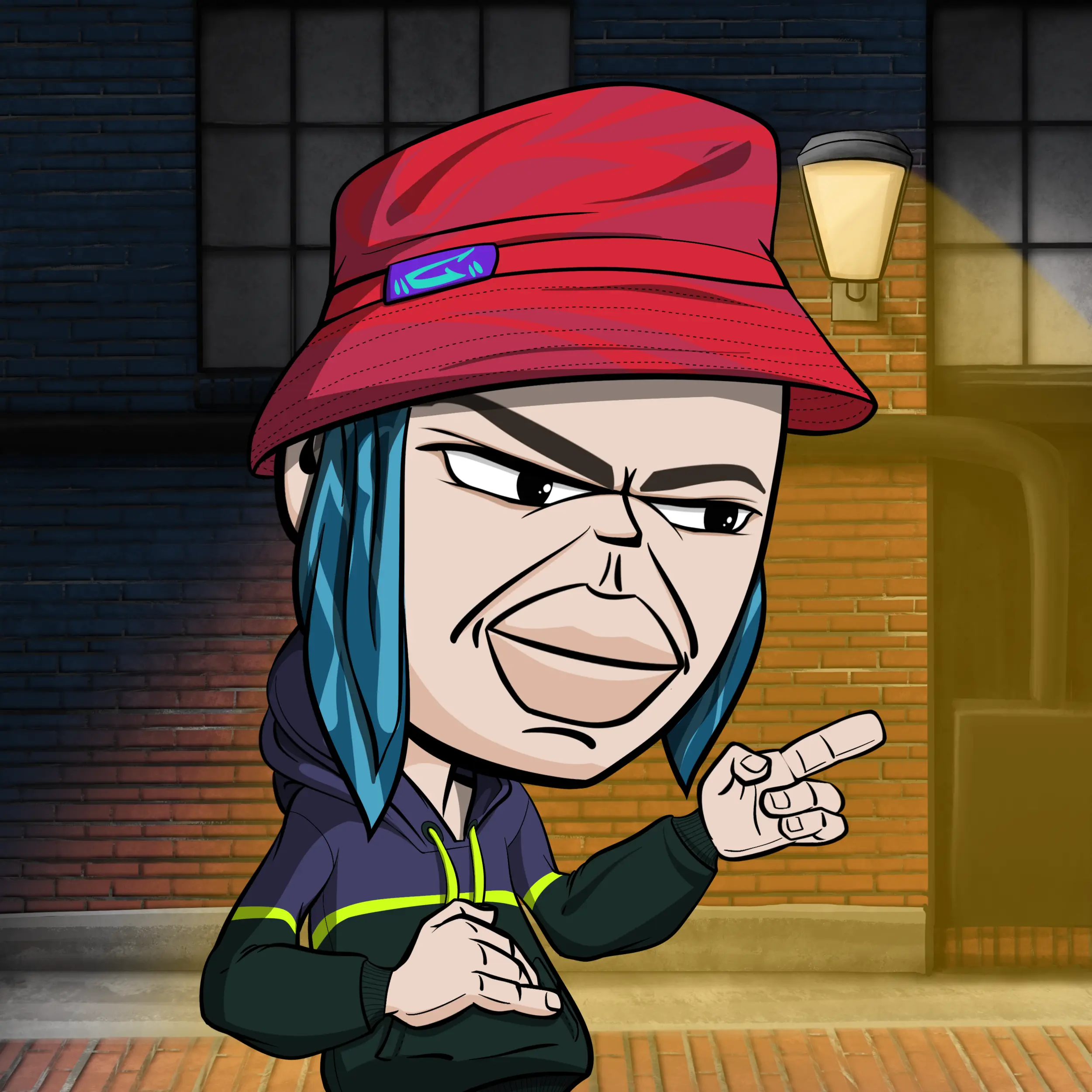 CoolCockGangs #885 NFT on Algorand