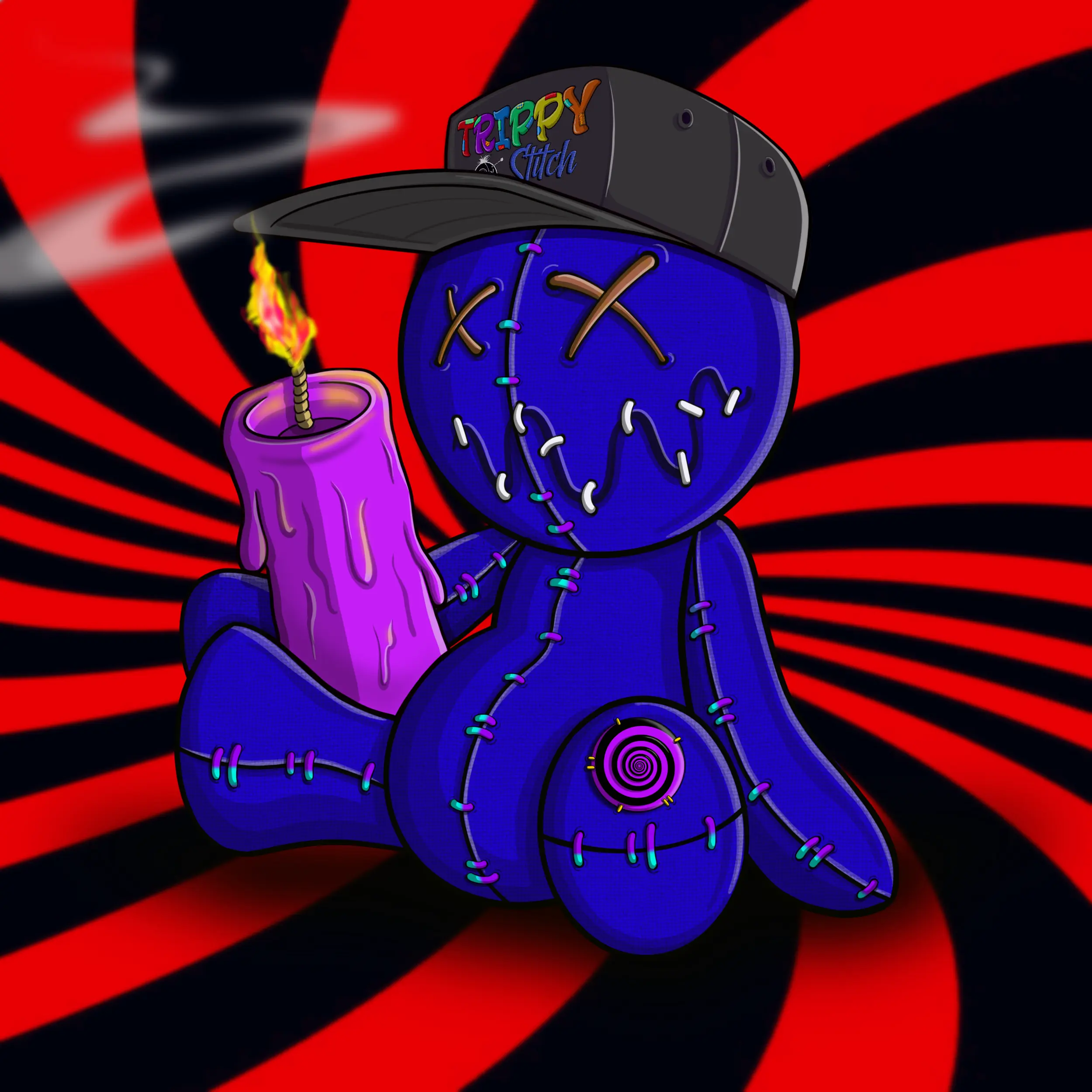 Trippy Stitch #21 NFT on Algorand