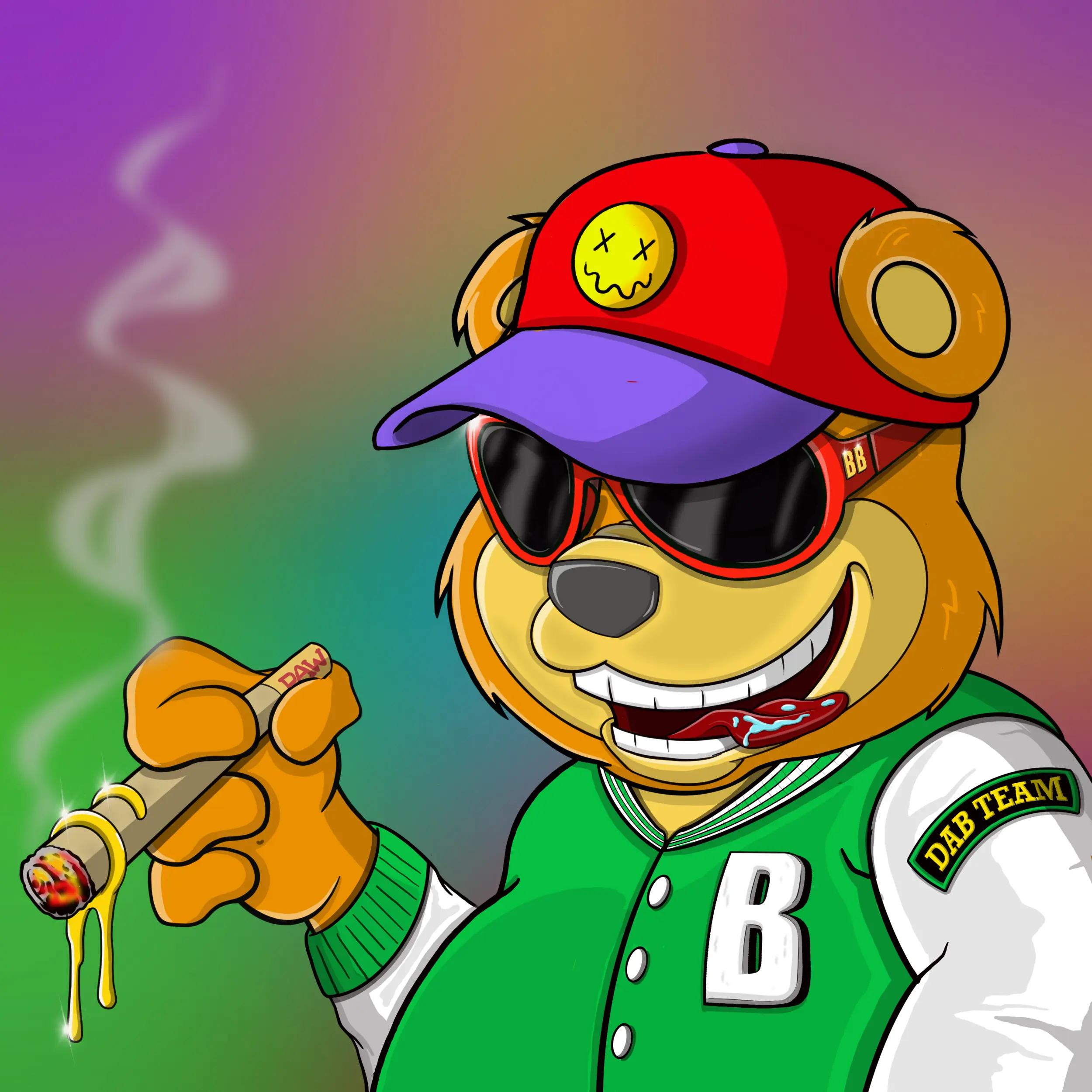 Burnin Bears #1802 NFT on Algorand