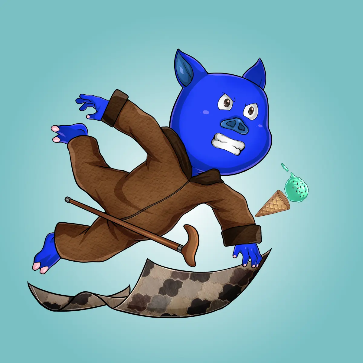 Rug Friends  #3125 NFT on Algorand