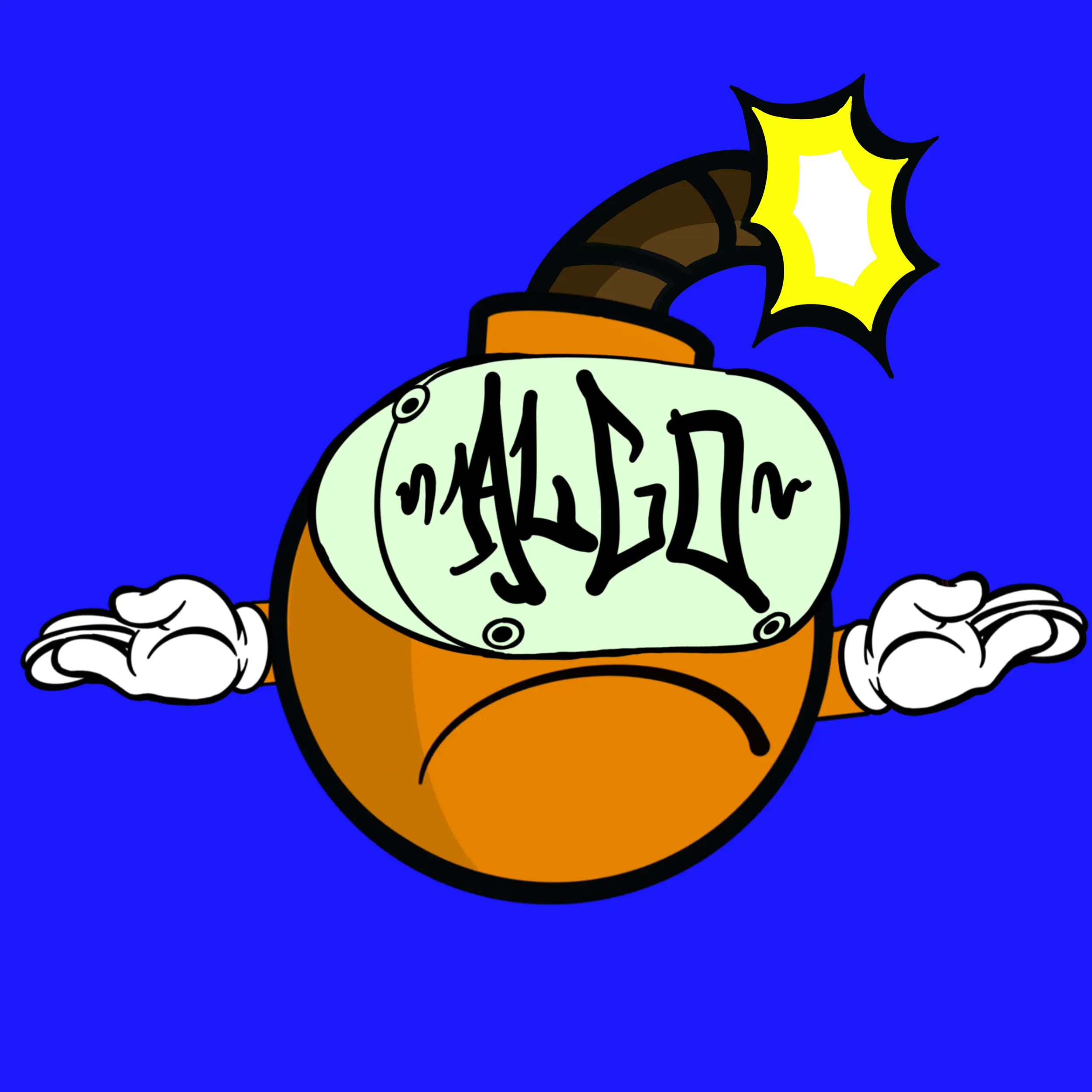 Crypto Bomber Krew #1343 NFT on Algorand