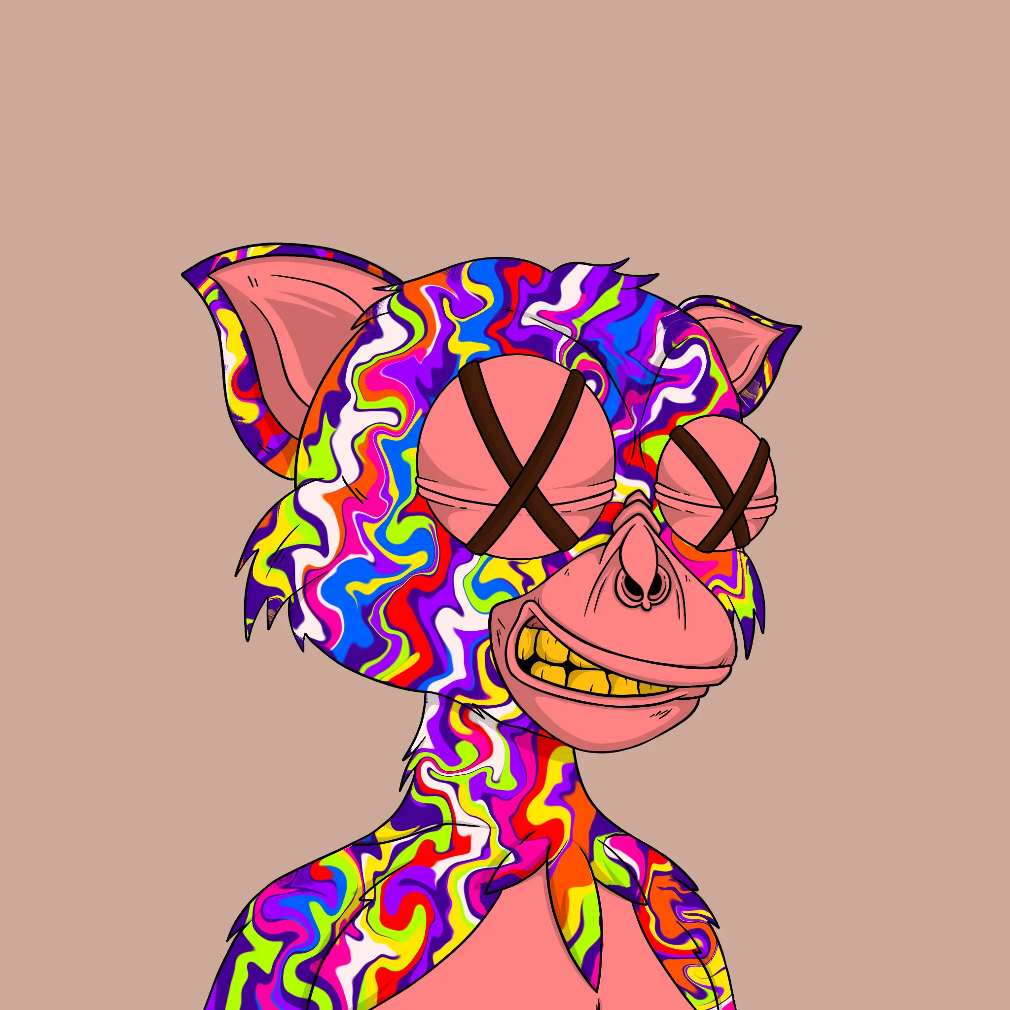 Trendy Tarsier #2159 NFT on Algorand