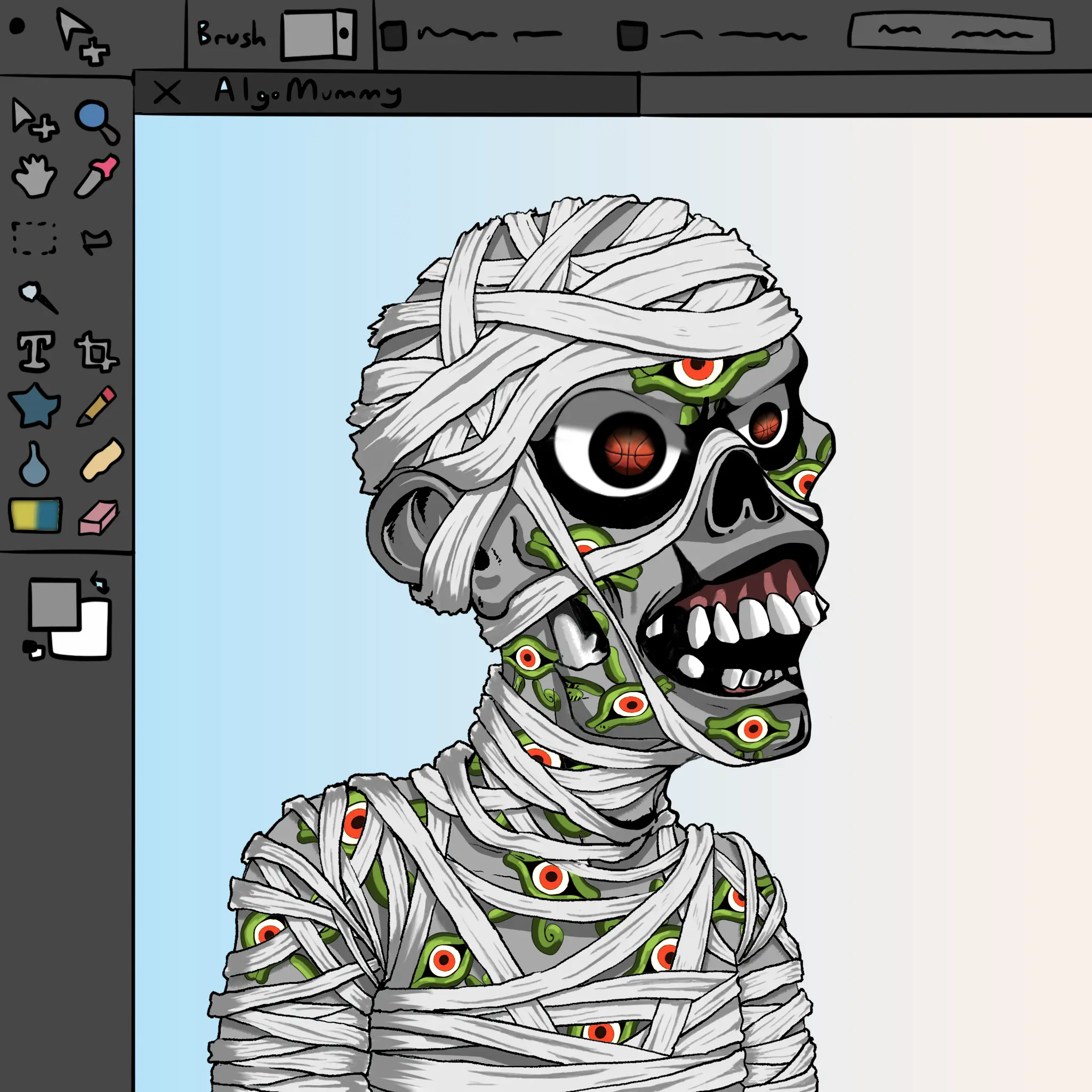 Algo Mummy #1079 NFT on Algorand