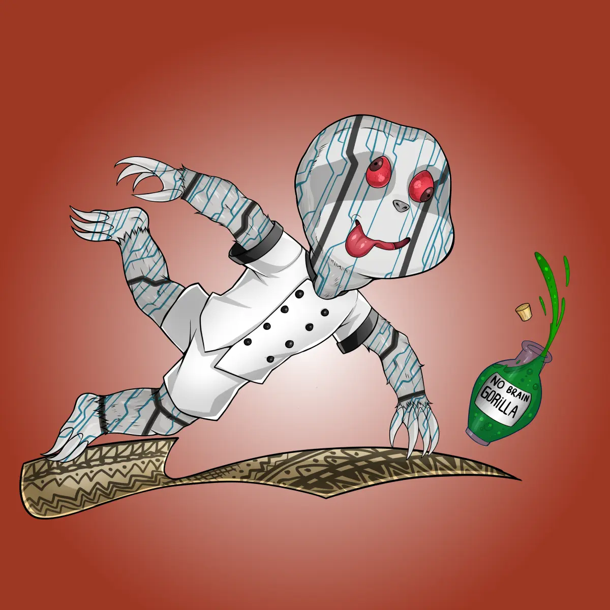 Rug Friends  #3585 NFT on Algorand