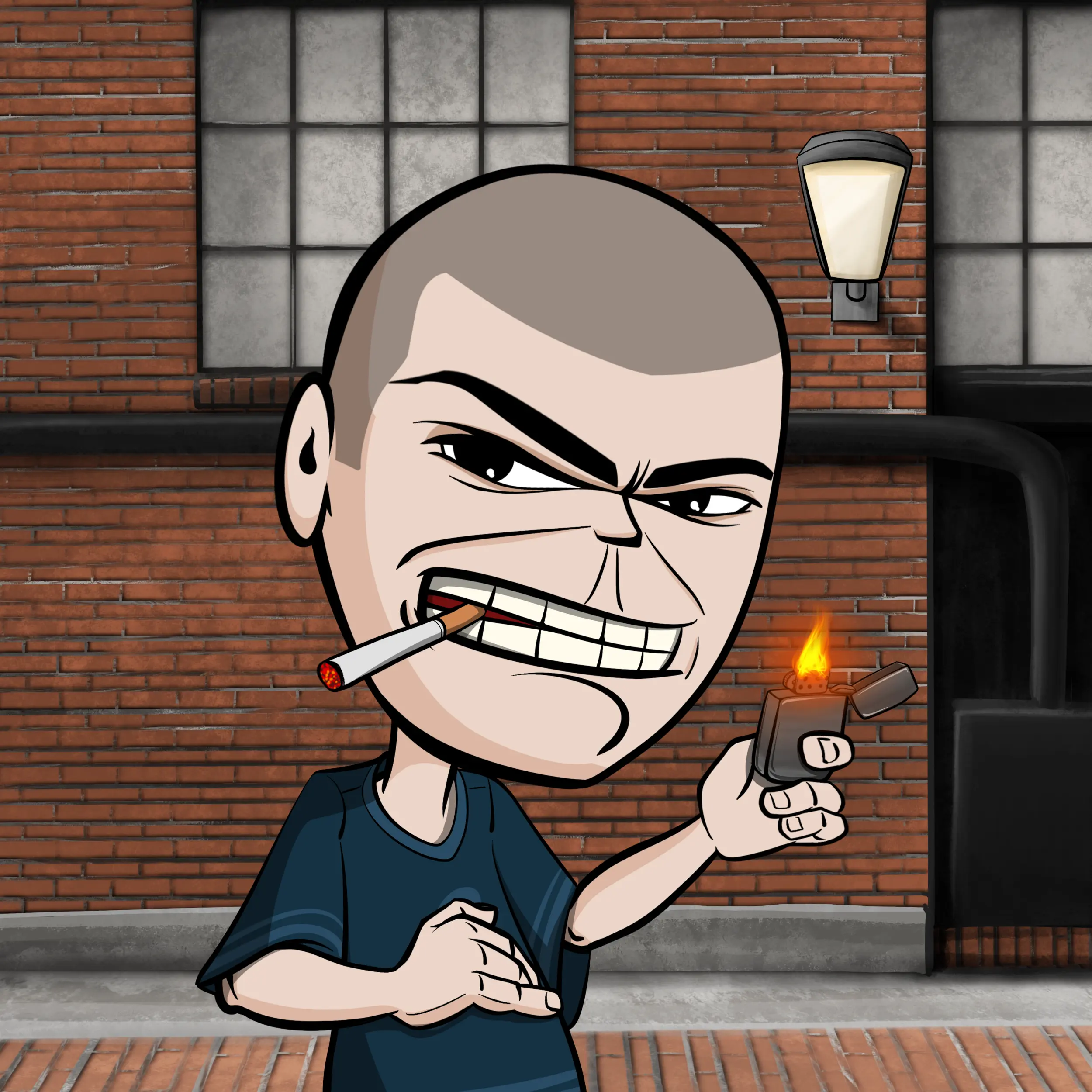 CoolCockGangs #244 NFT on Algorand