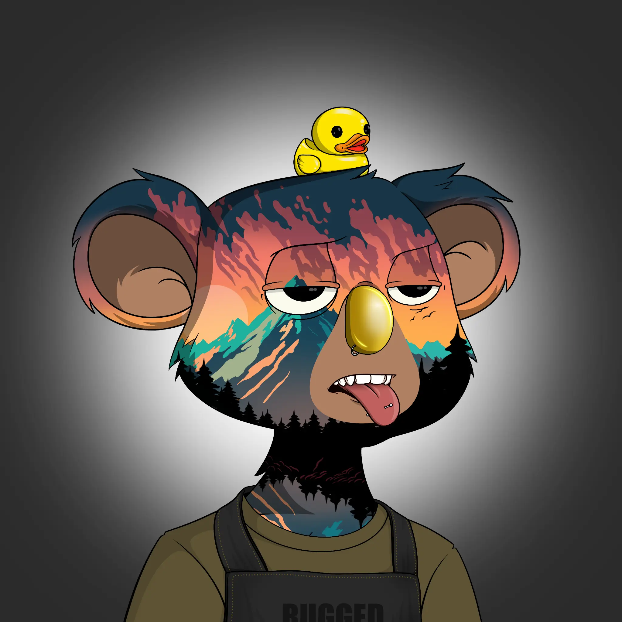 Bad Koala Society #2208 NFT on Algorand