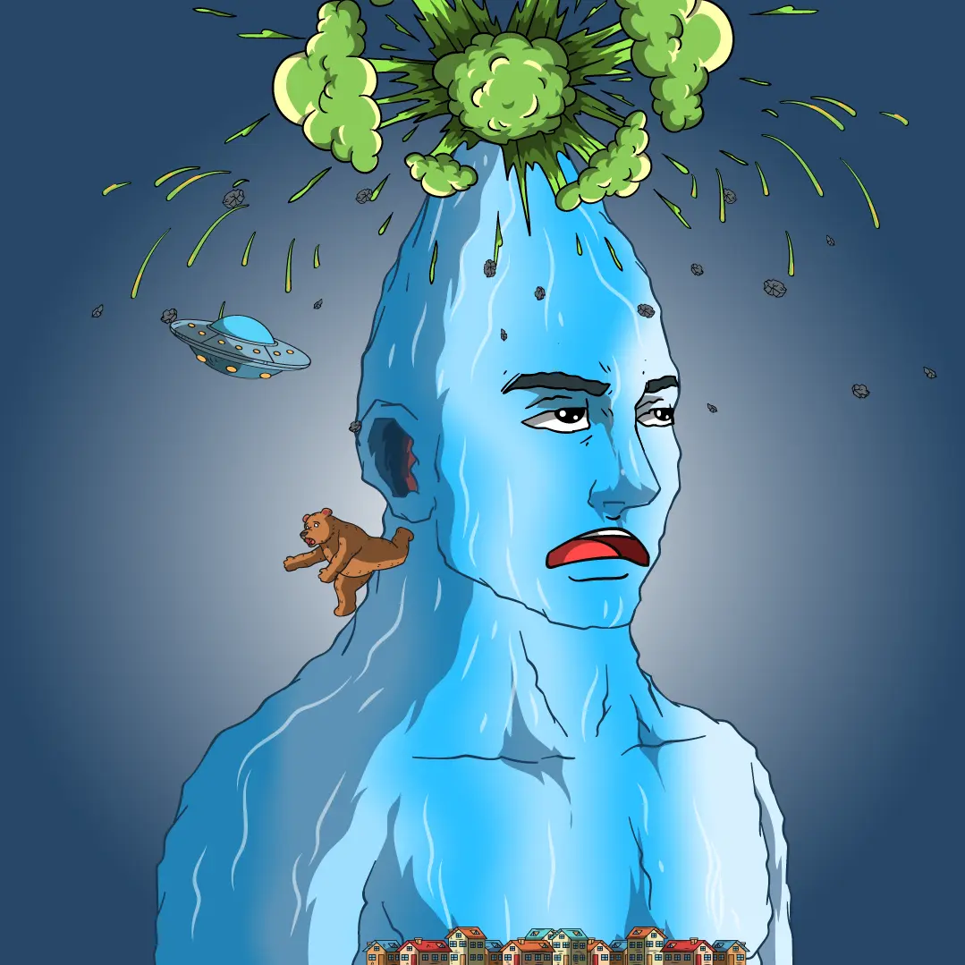 Volcano Boyz #1361 NFT on Algorand