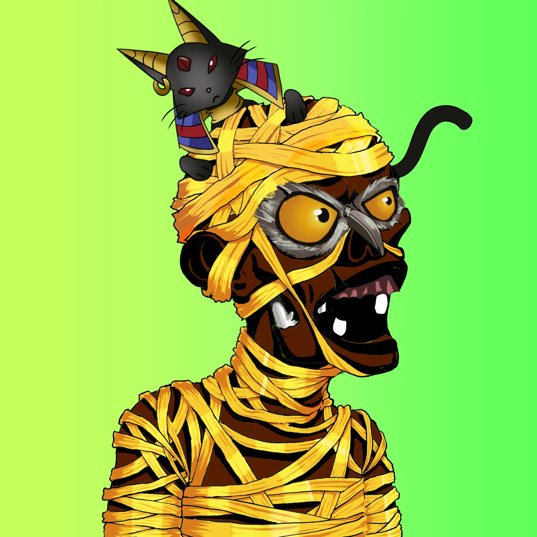 Algo Mummy #1986 NFT on Algorand