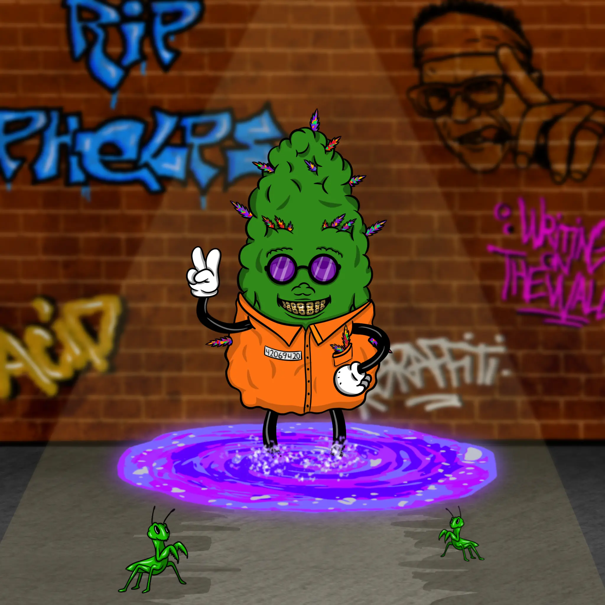 Blazing Budz #994 NFT on Algorand