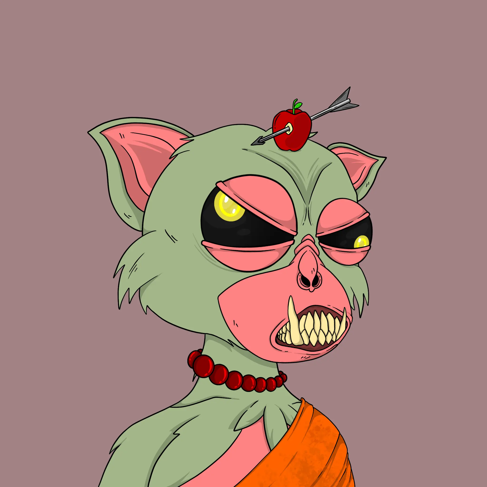 Trendy Tarsier #2090 NFT on Algorand